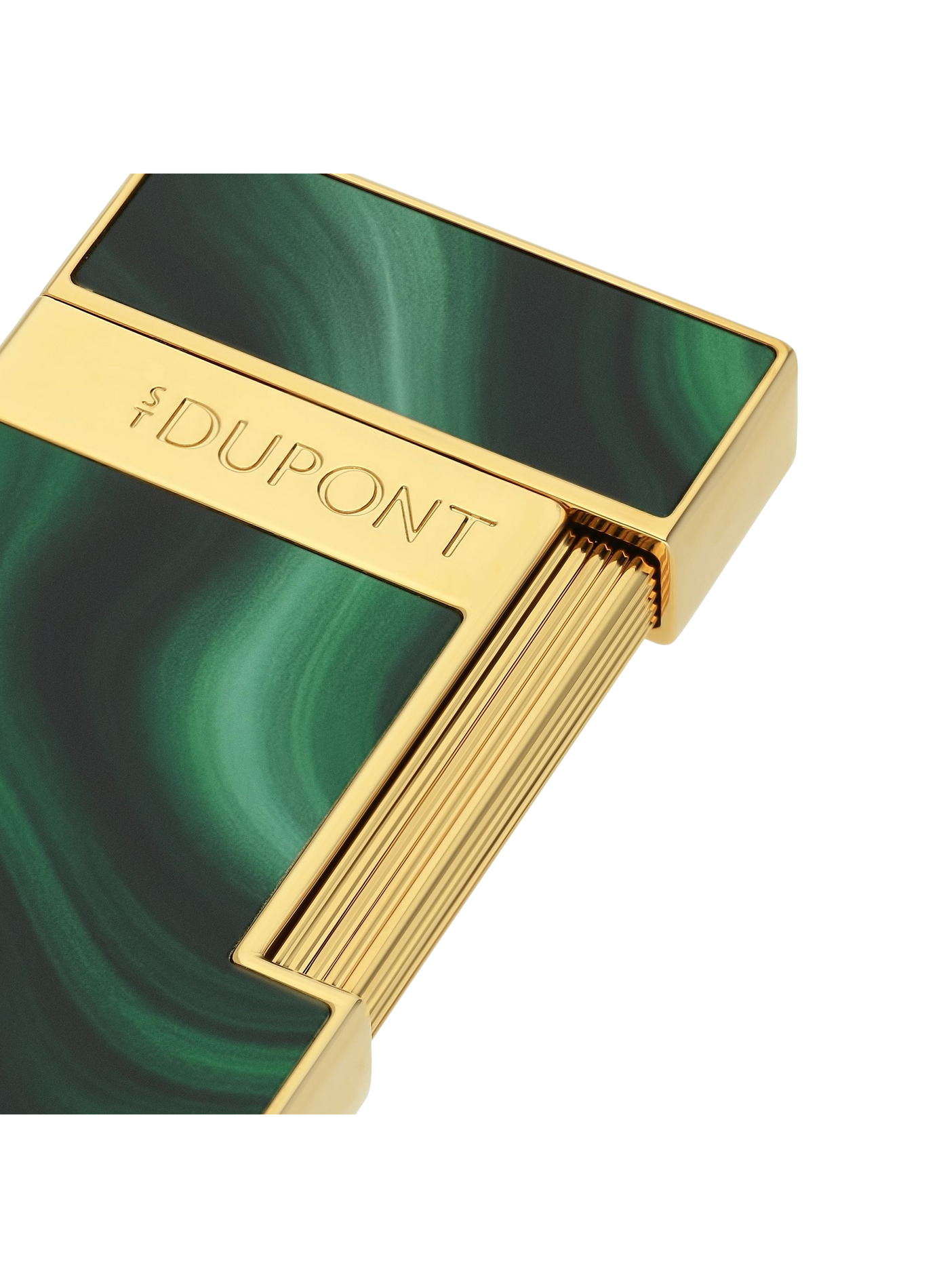 Slimmy Lacquered Geode Lighter S.T. DUPONT Green