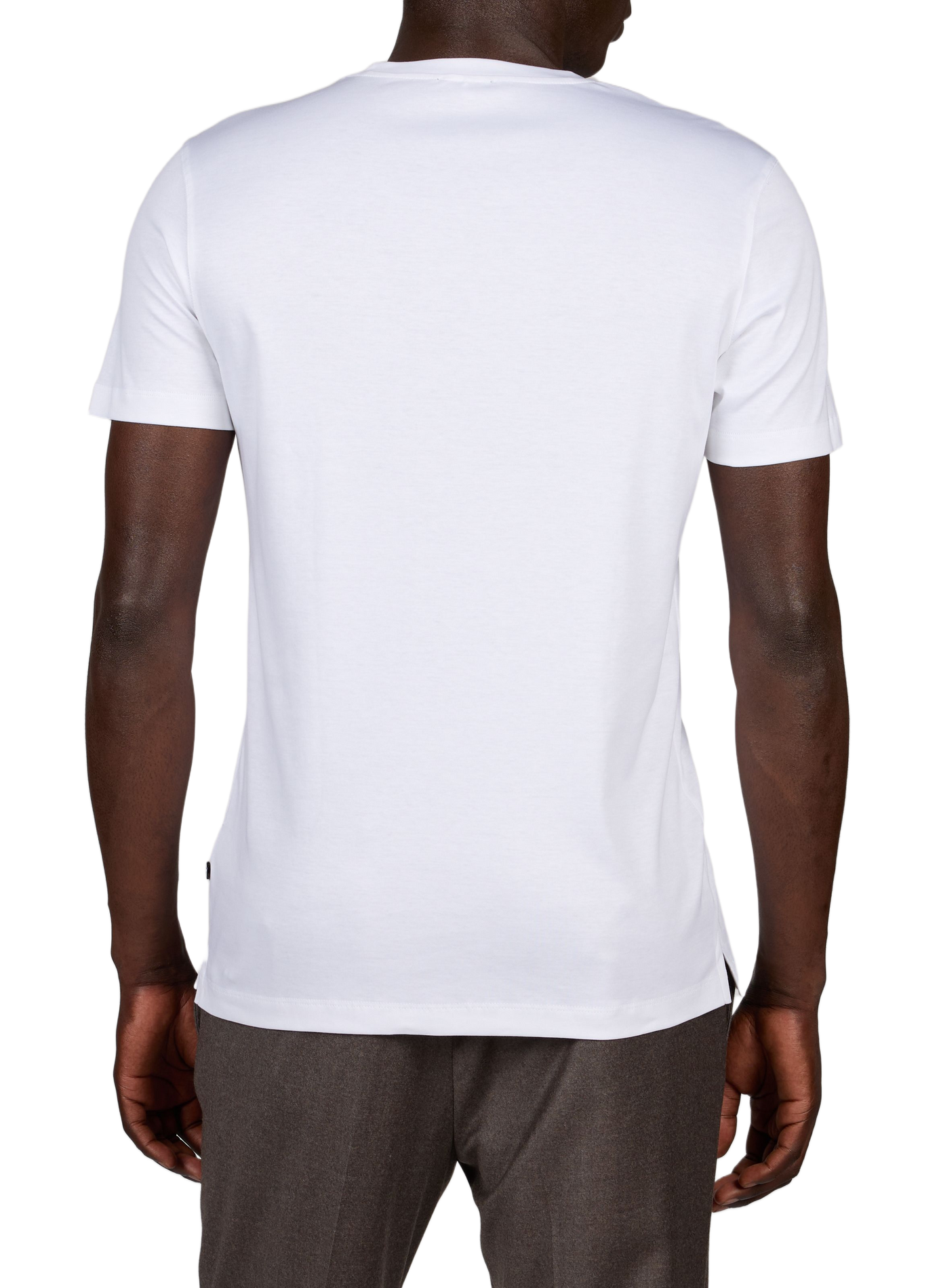 Short-sleeve cotton pullover VAN LAACK White