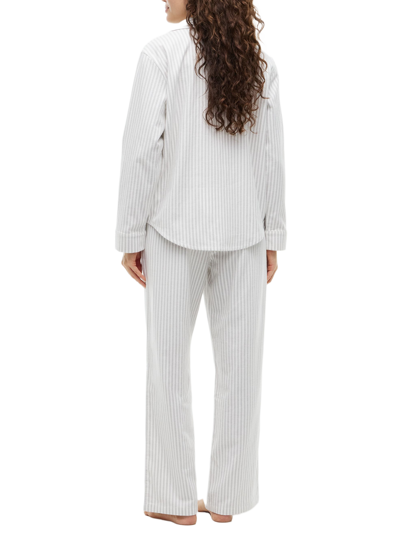 Ensemble de pyjama rayé TOMMY HILFIGER Gris