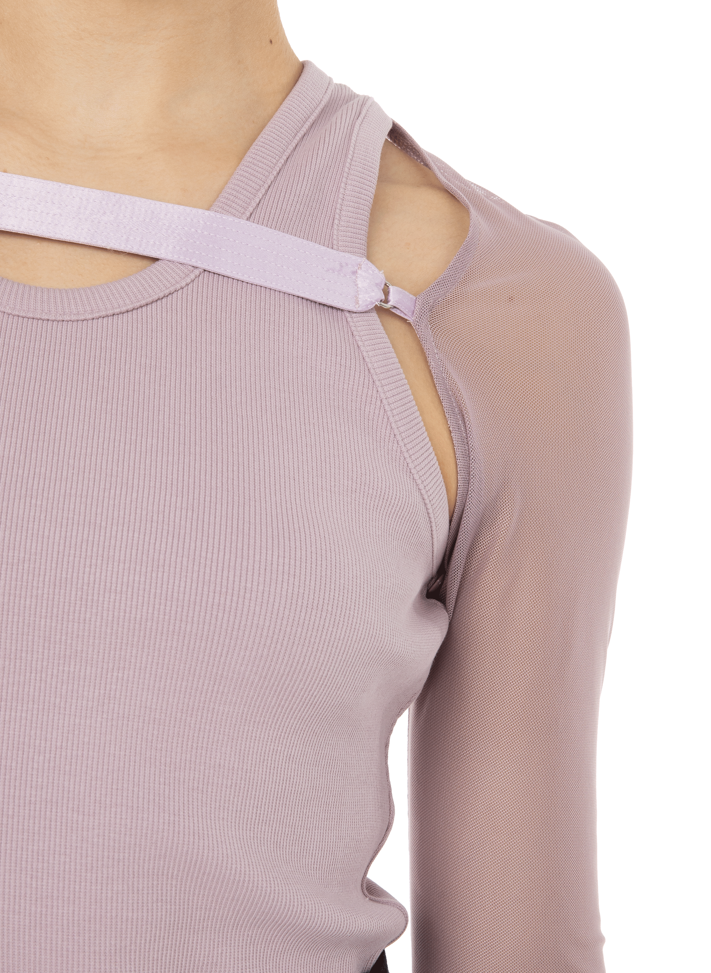 Débardeur en coton PRIVATE POLICY Violet