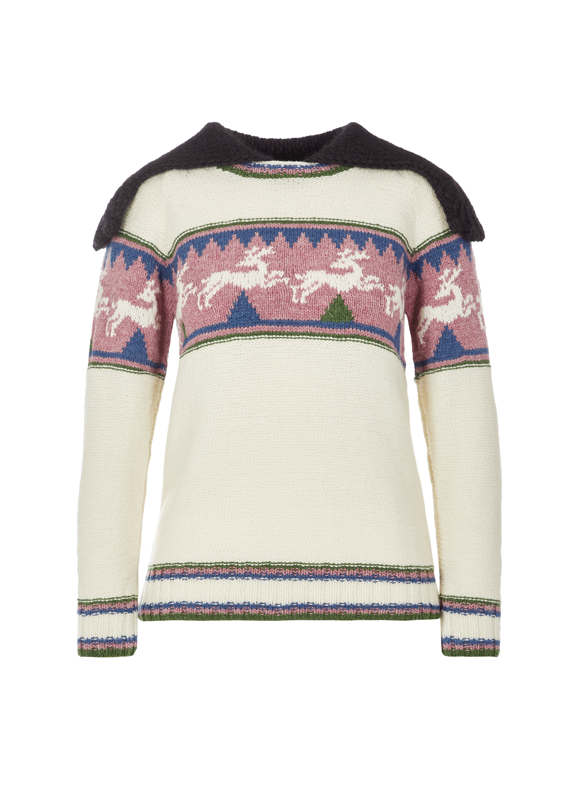 Pull tricot Ingeborg en laine