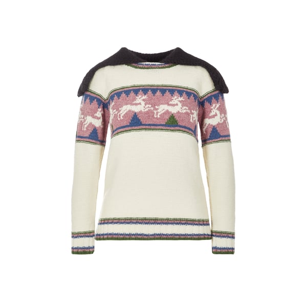 Pull tricot Ingeborg en laine
