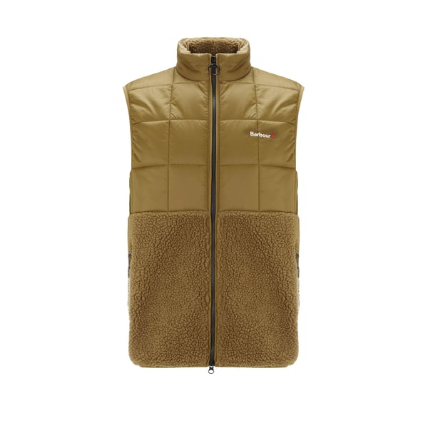 Gilet sans manches bi-matière