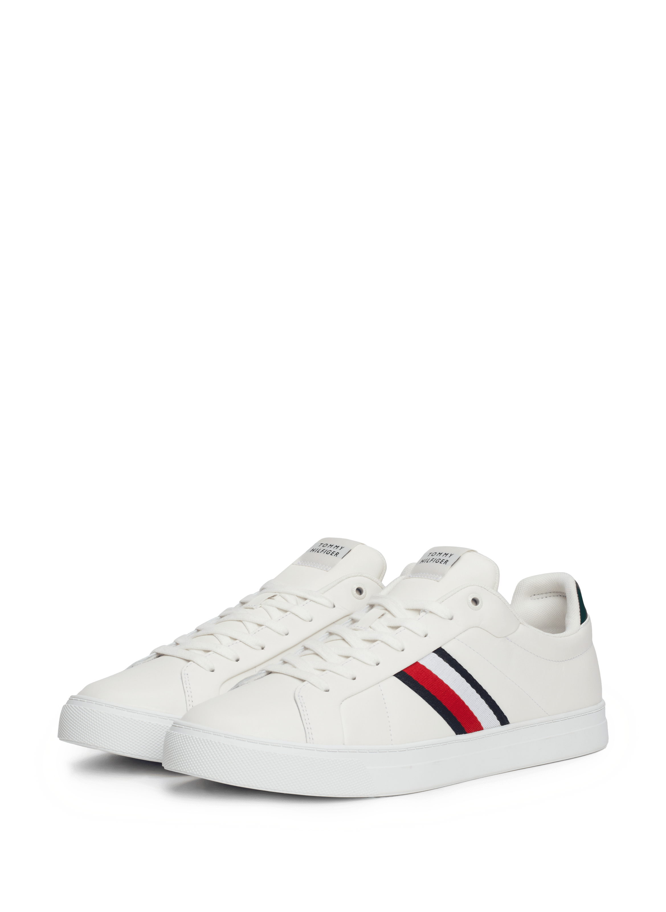 Baskets en cuir  TOMMY HILFIGER Beige
