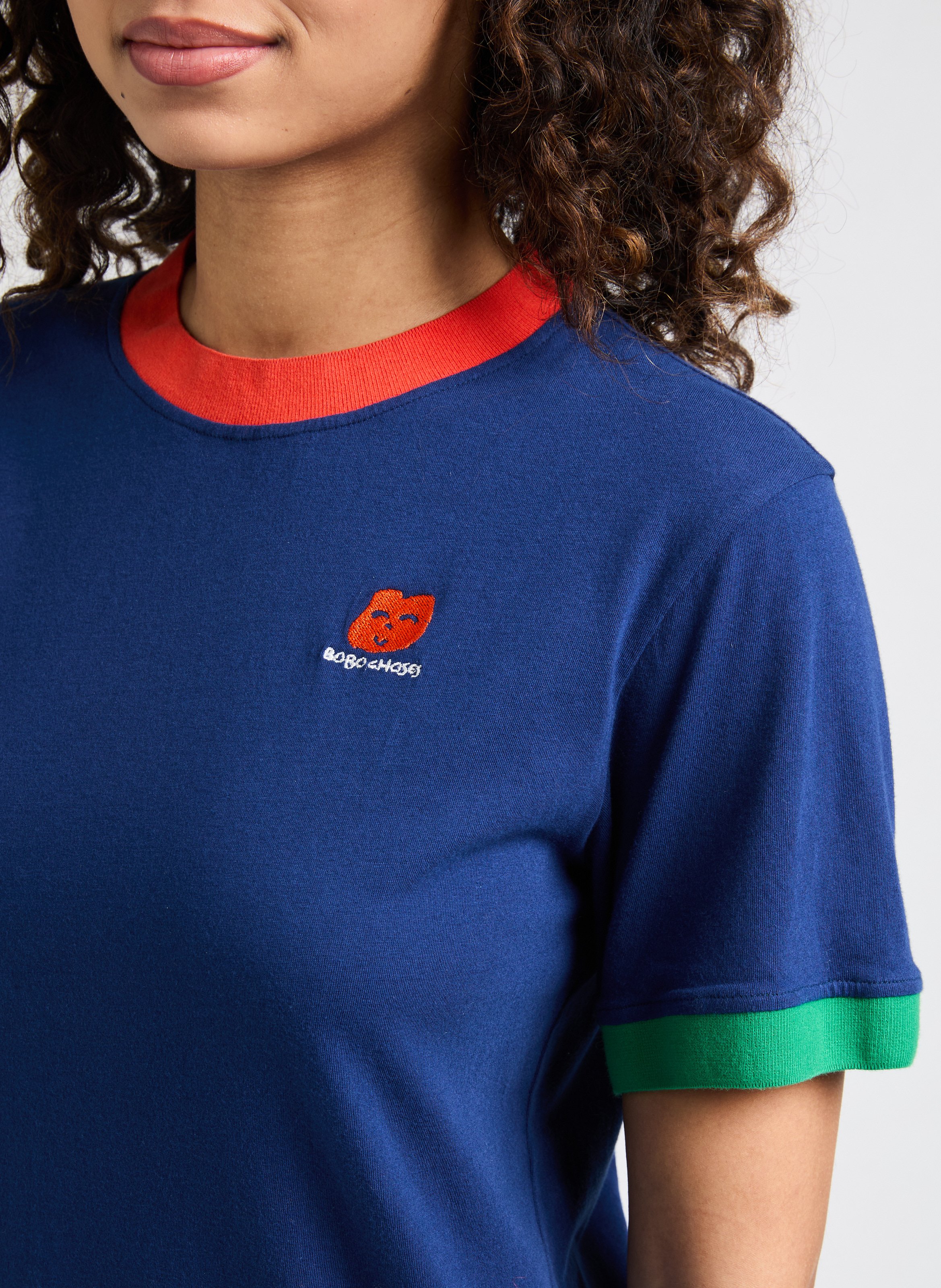 T-shirt en coton BOBO CHOSES Bleu