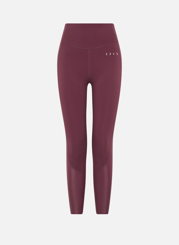 Legging luana avec finition satinée Violet by BORN LIVING YOGA BORN LIVING YOGA Legging luana avec finition satinée Violet