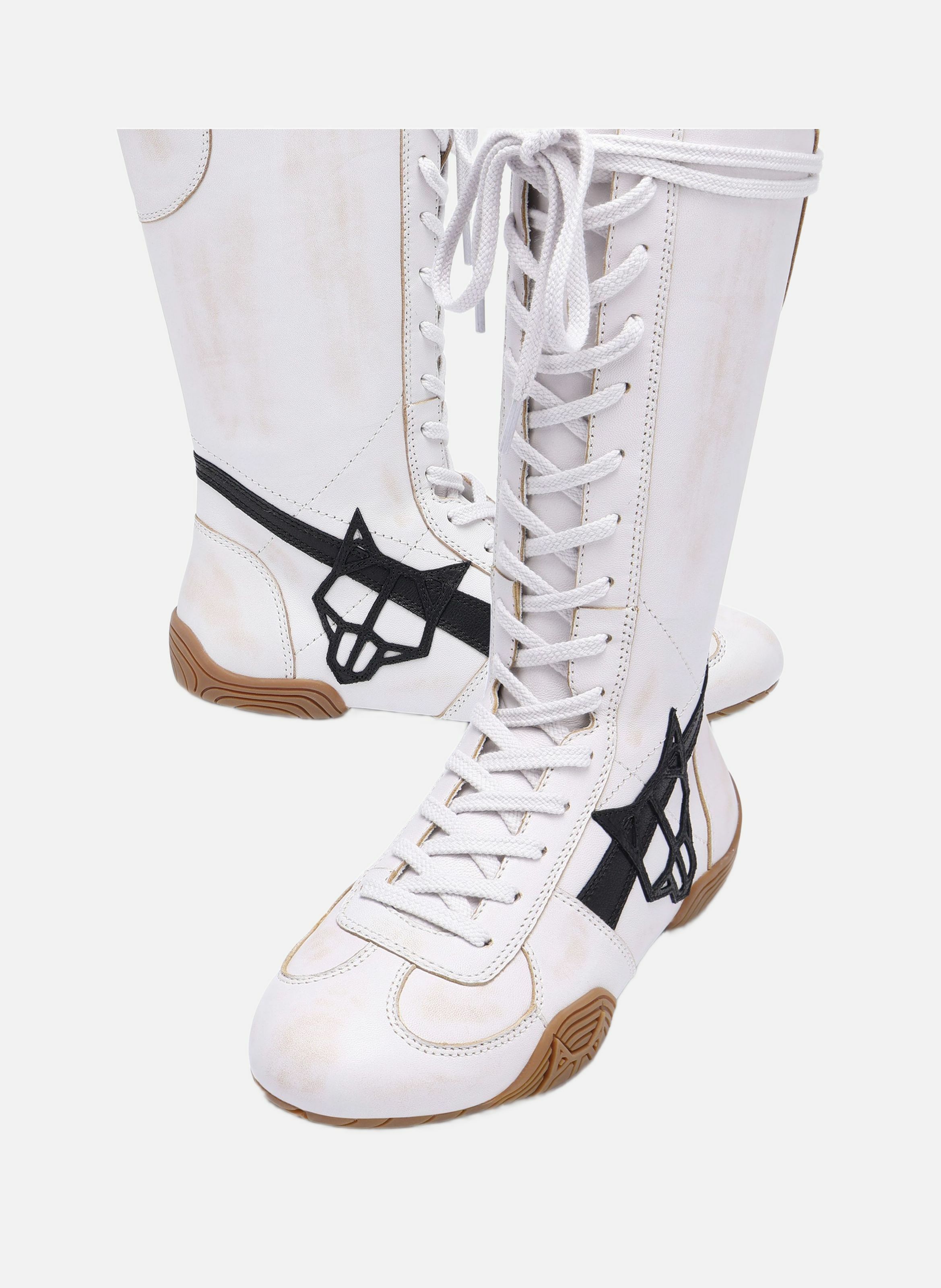 Bottes betsy NAKED WOLFE Blanc