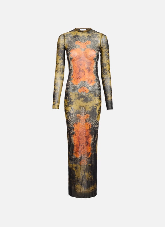 Printed maxi dress Multicolour by JEAN PAUL GAULTIER JEAN PAUL GAULTIER Printed maxi dress Multicolour