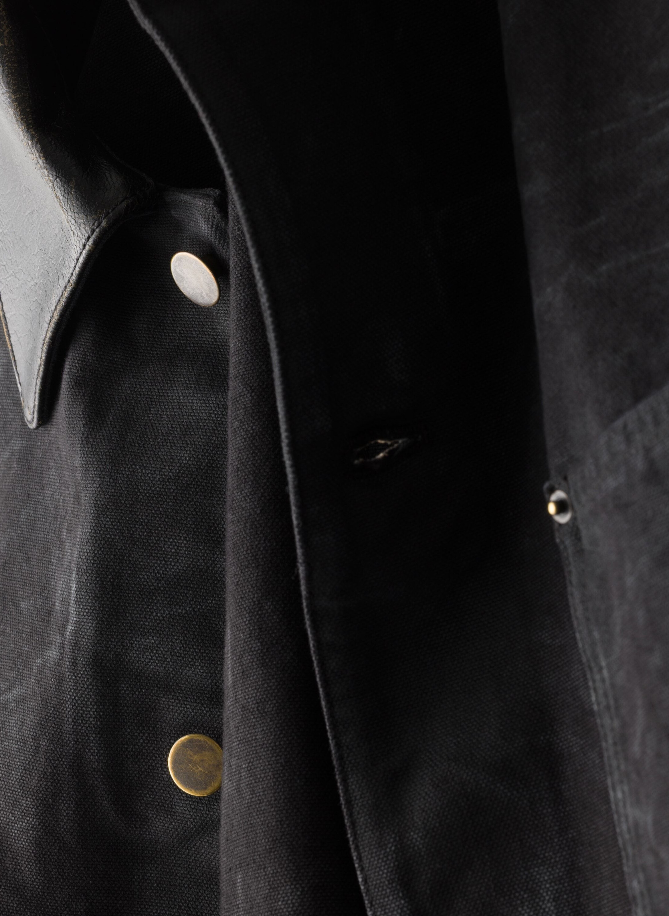 Veste de travail en toile PRADA Noir