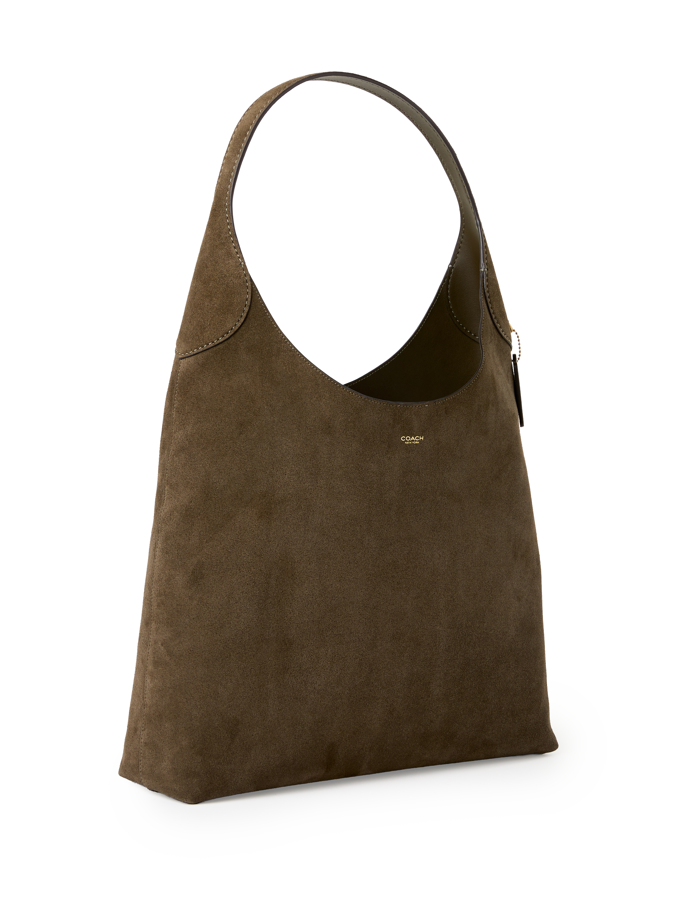 Sac cabas Brooklyn 39  en cuir  COACH Vert