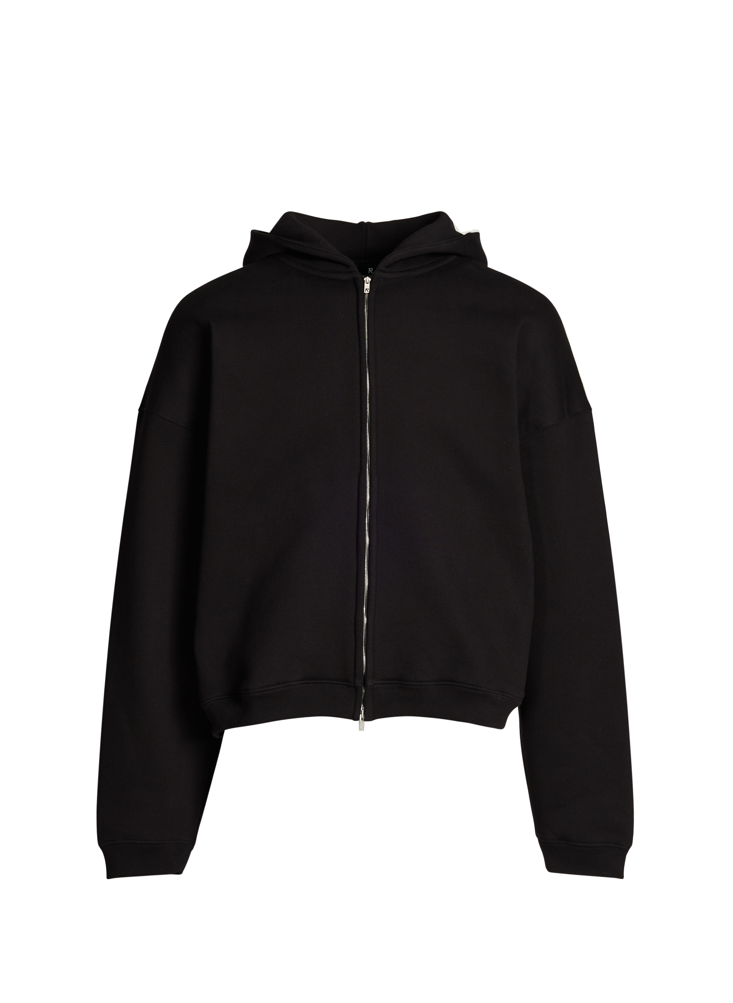 REPRESENT Pull ample à capuche en coton Noir