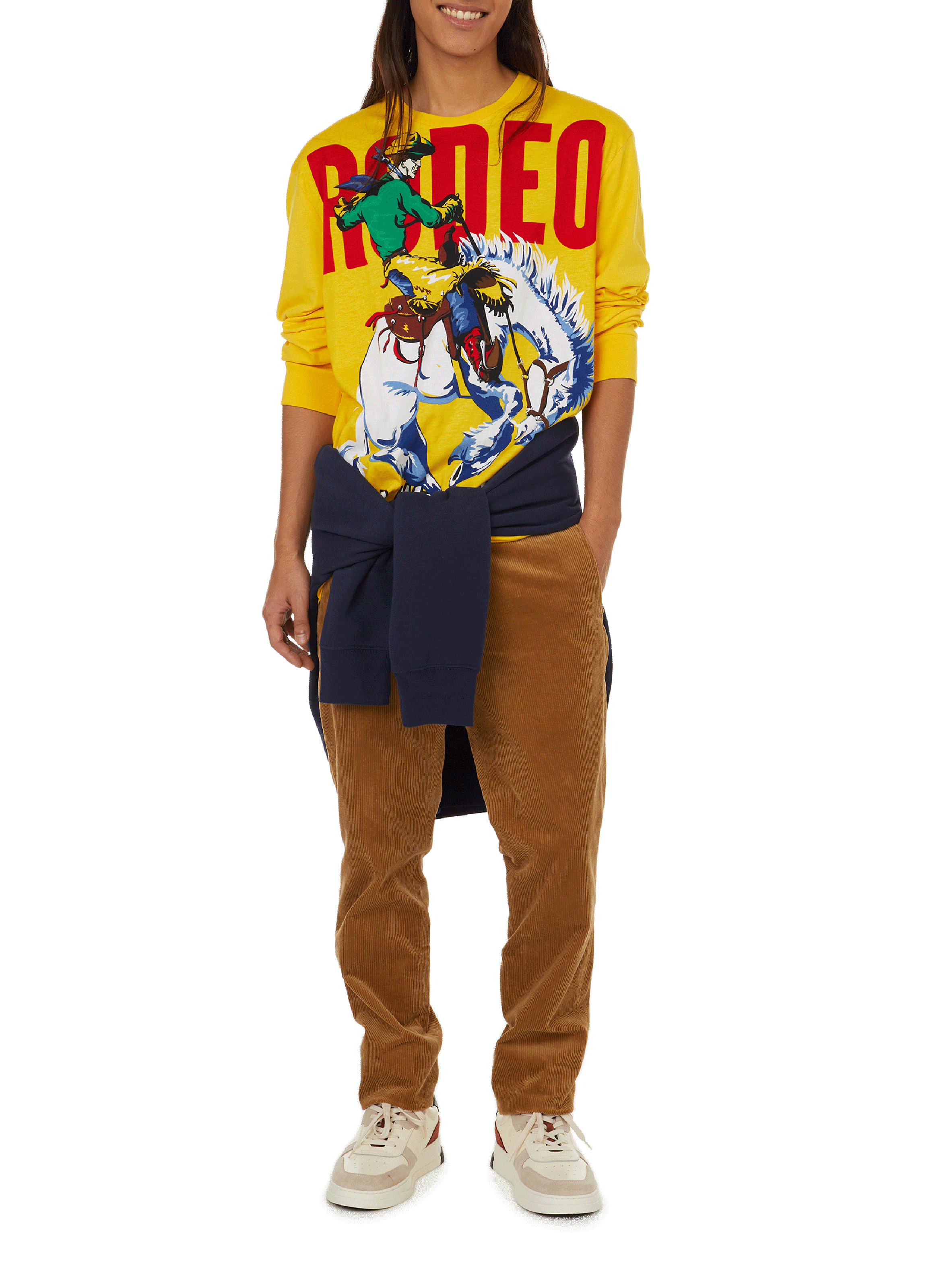 Cotton T-shirt POLO RALPH LAUREN Yellow