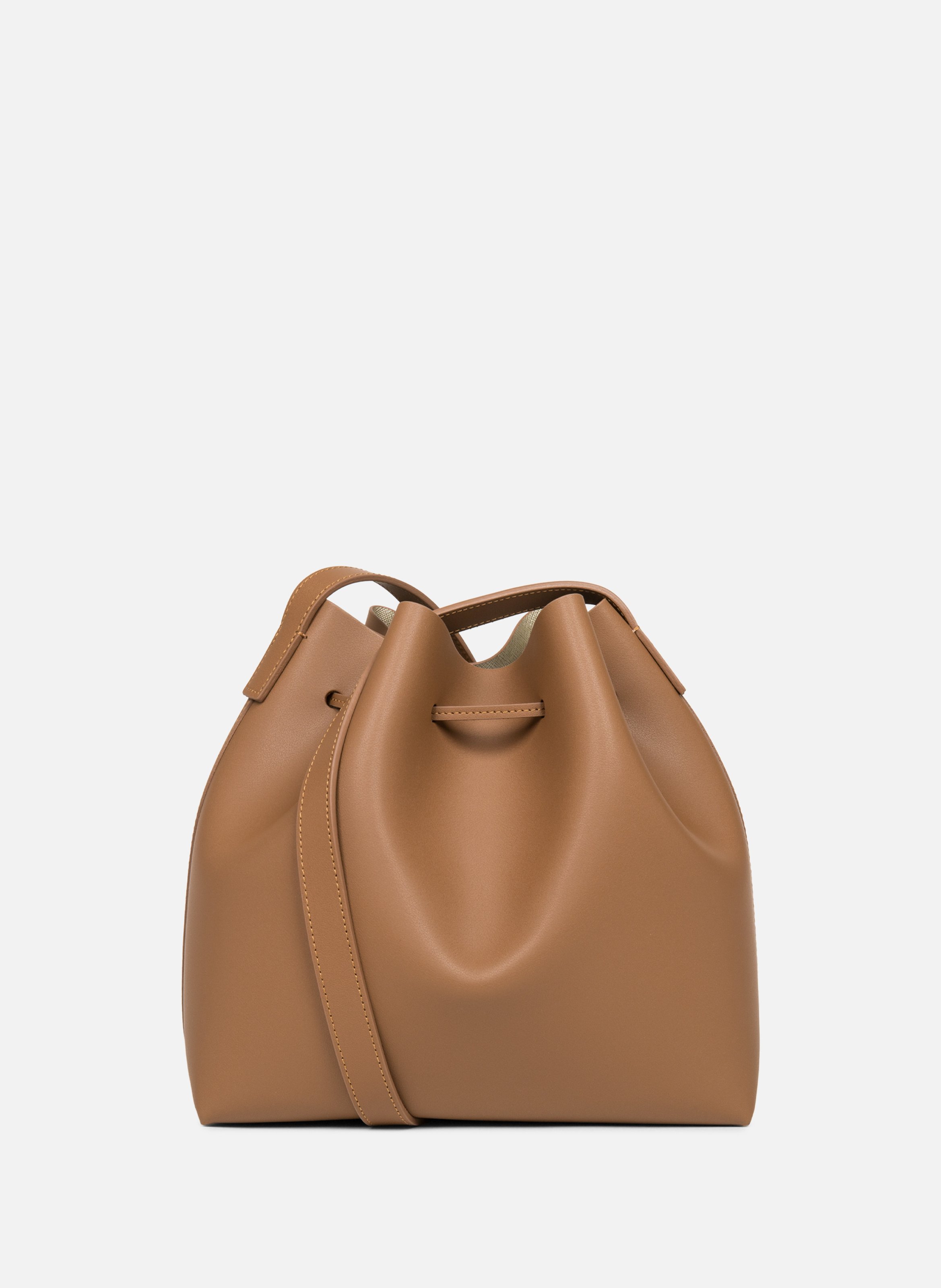 Large bucket bag - Pur & Element City LANCASTER Brown