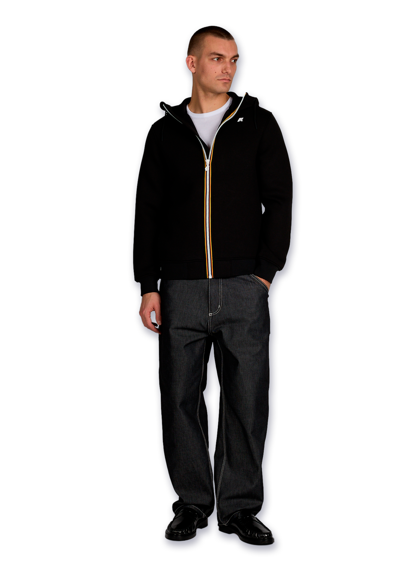 Rainer Hooded Vest K-WAY Black