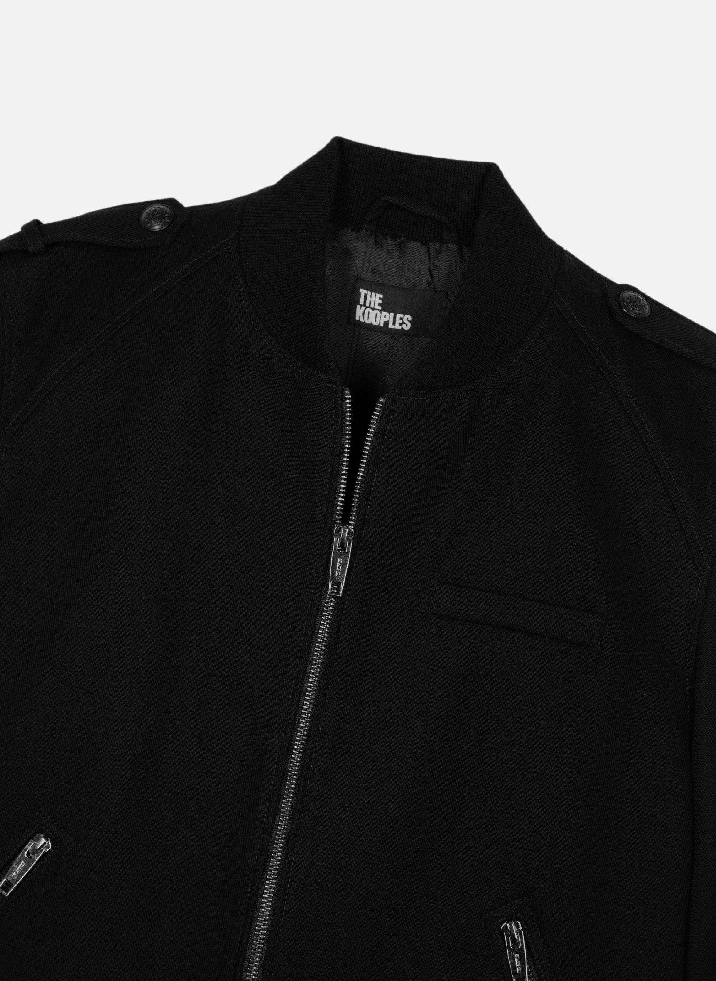 Blouson teddy Noir