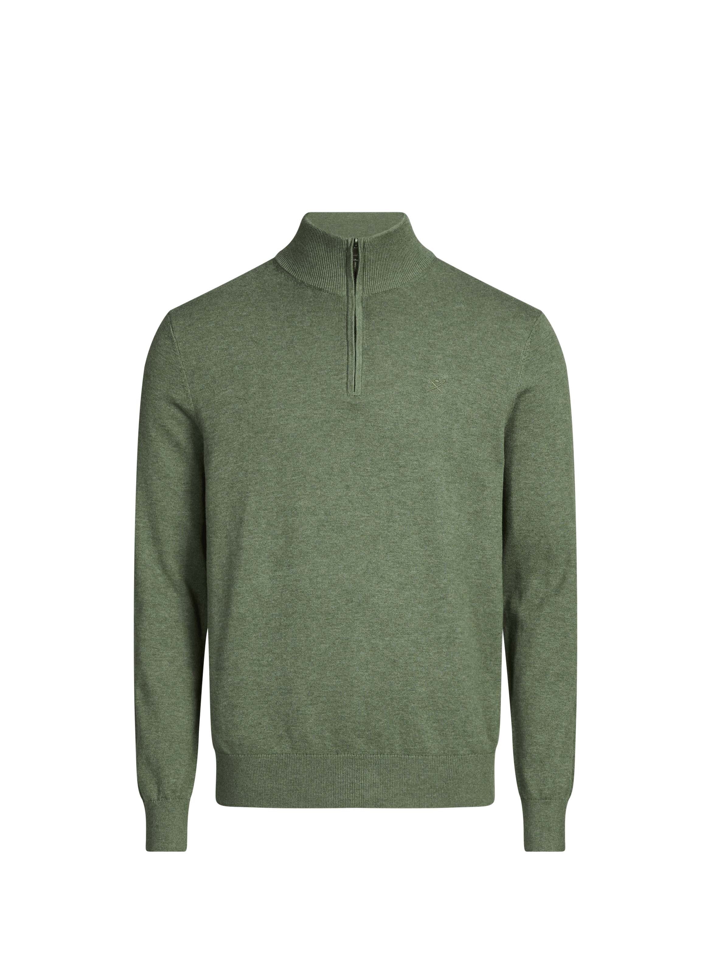 Cotton jumper HACKETT Green