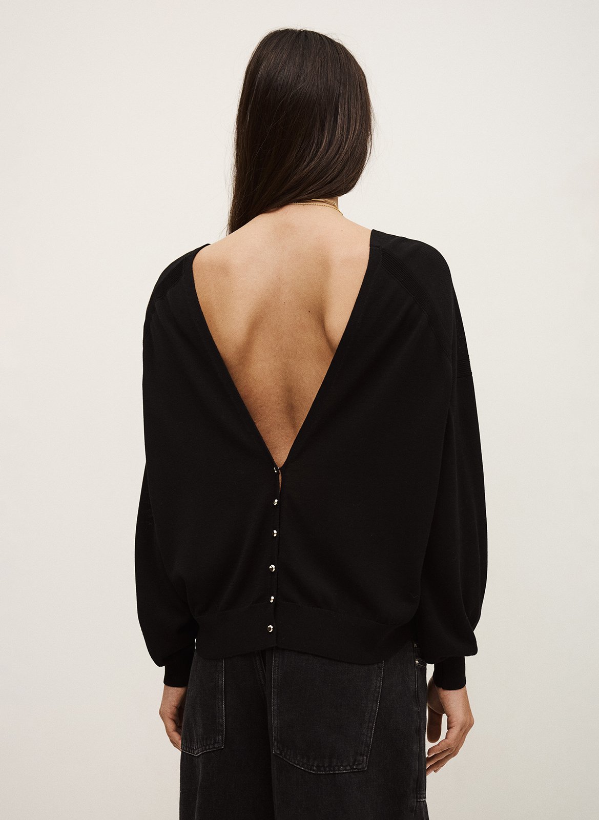 Pull col rond brenda BA&SH Noir