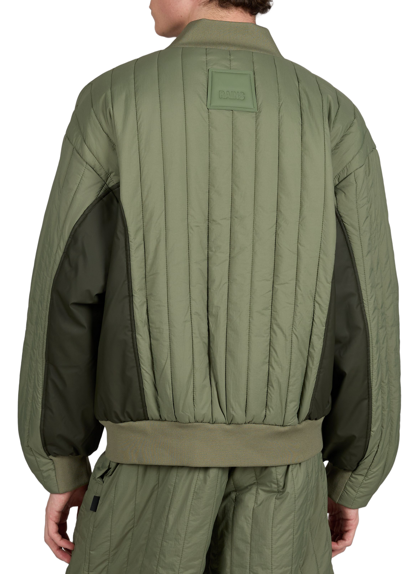 Quilted Koya Vision Jacket RAINS Green