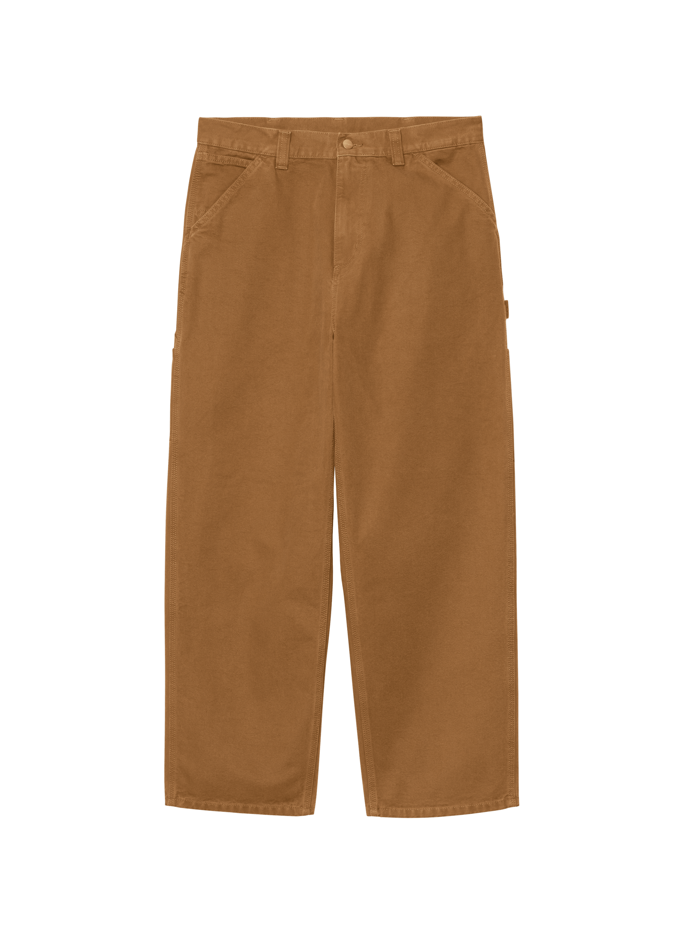 Straight and wide leg pants CARHARTT WIP Brown