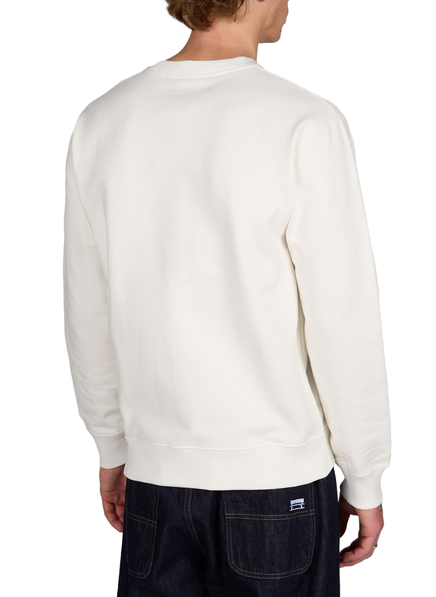 Graphic logo cotton sweatshirt DROLE DE MONSIEUR Beige