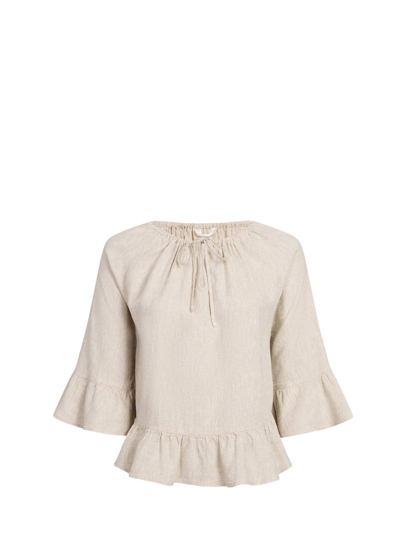 Top Viana Ginia en lin mélangé MSCH Beige