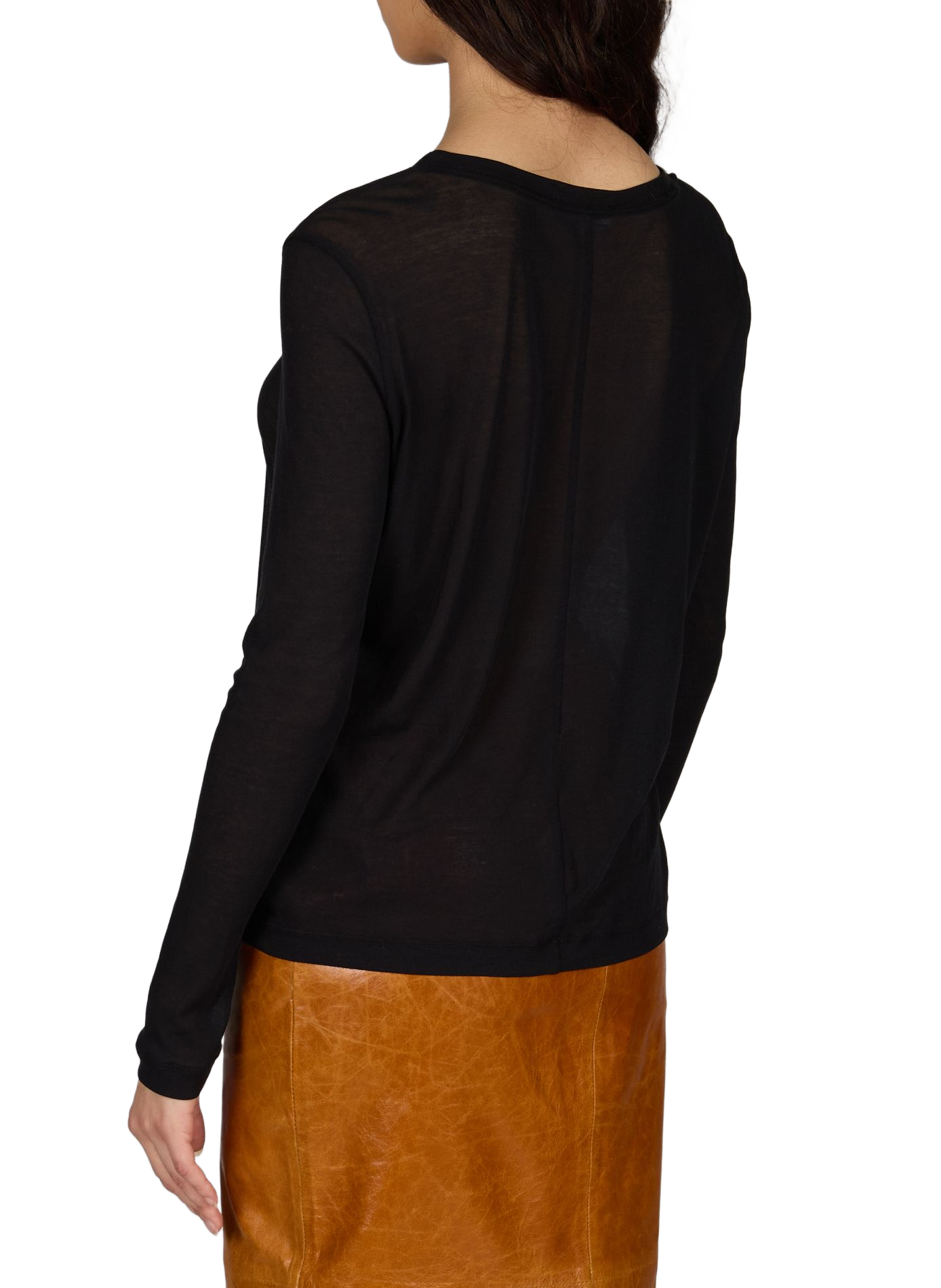Cotton jumper CO Black