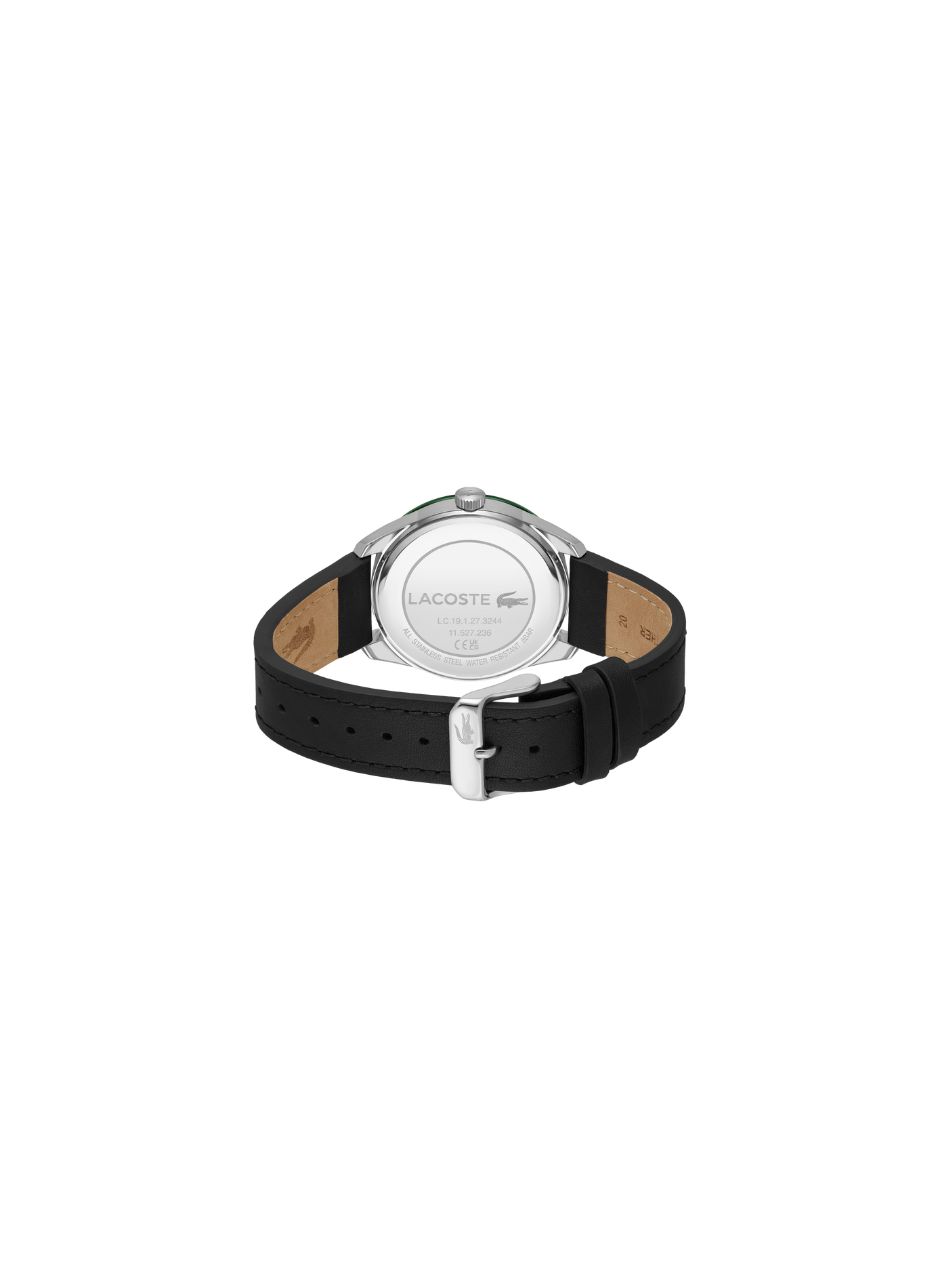 Montre quartz Everett en cuir LACOSTE MONTRES Vert