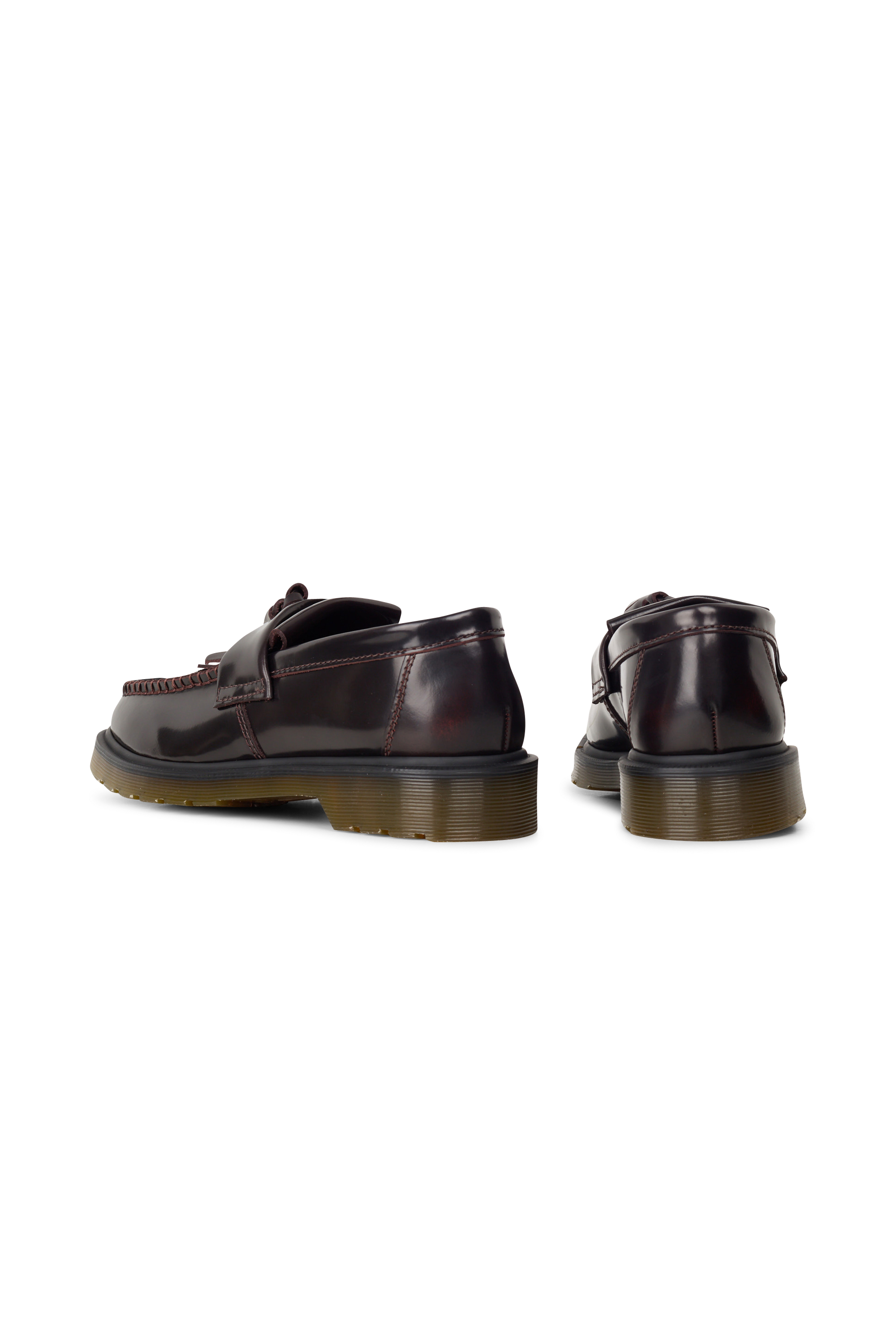 Mocassins adrian DR. MARTENS Rouge