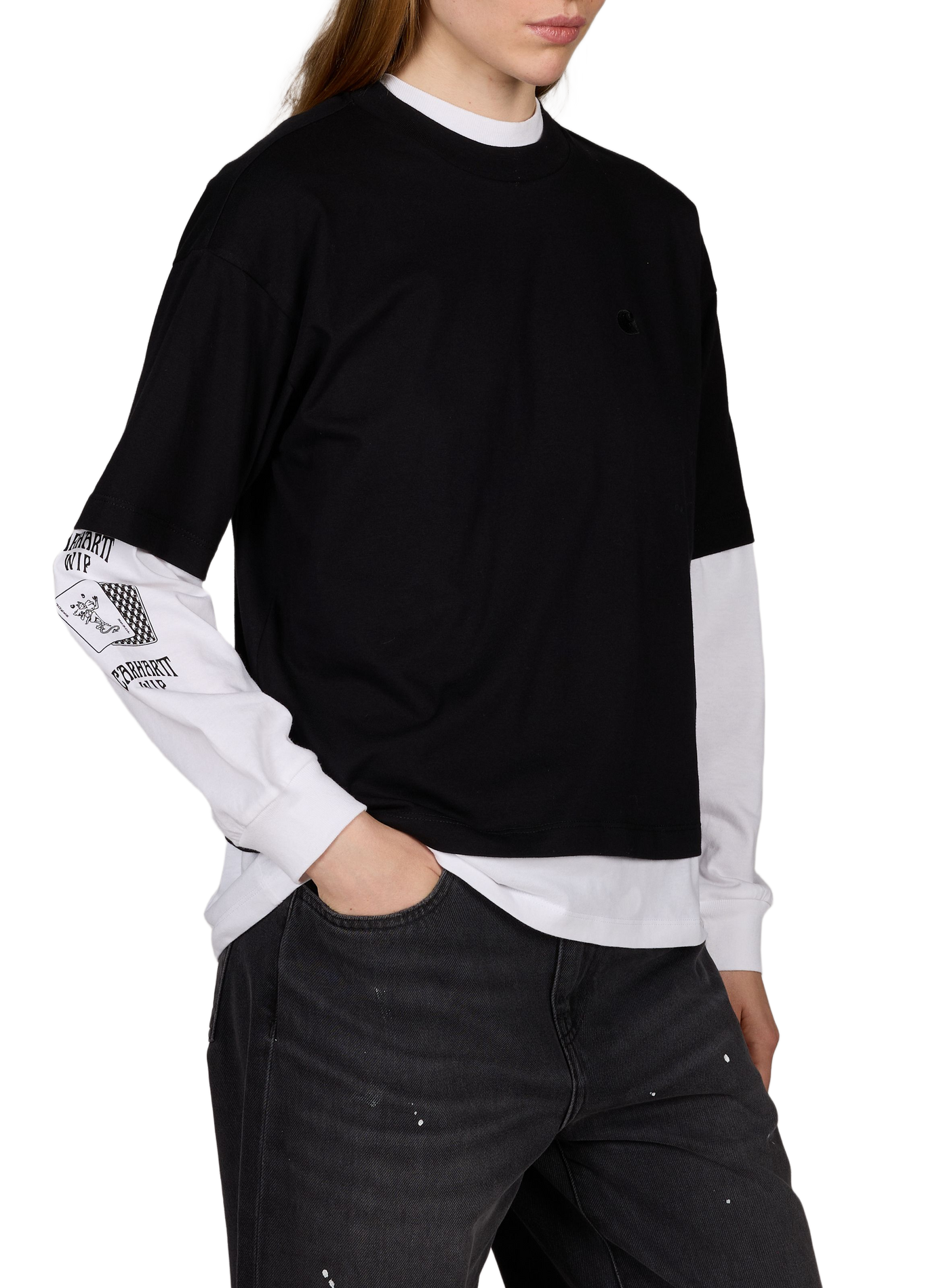 T-Shirt Chester - T-Shirt Chester CARHARTT WIP Schwarz