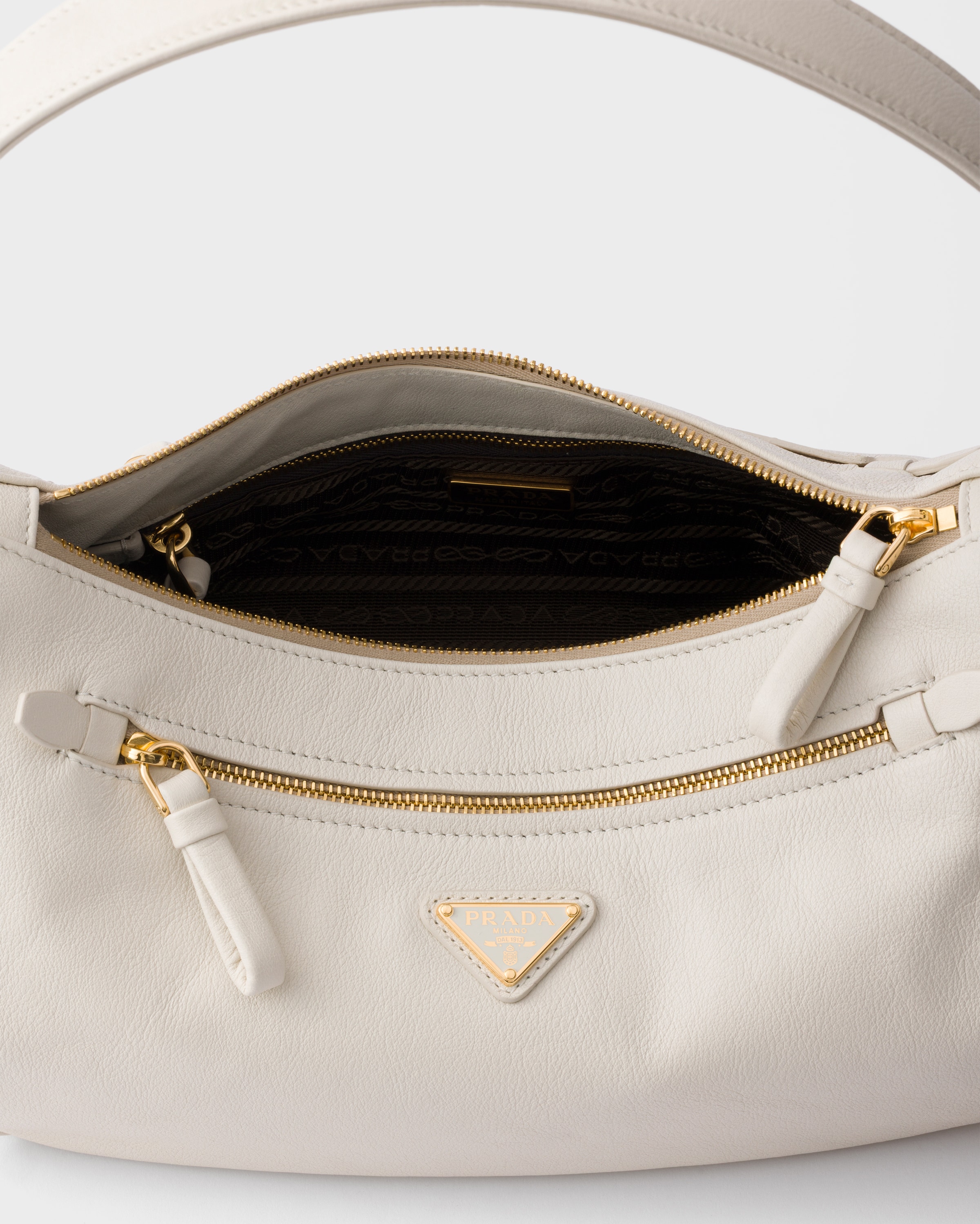 Petit sac prada desiree en cuir PRADA Blanc
