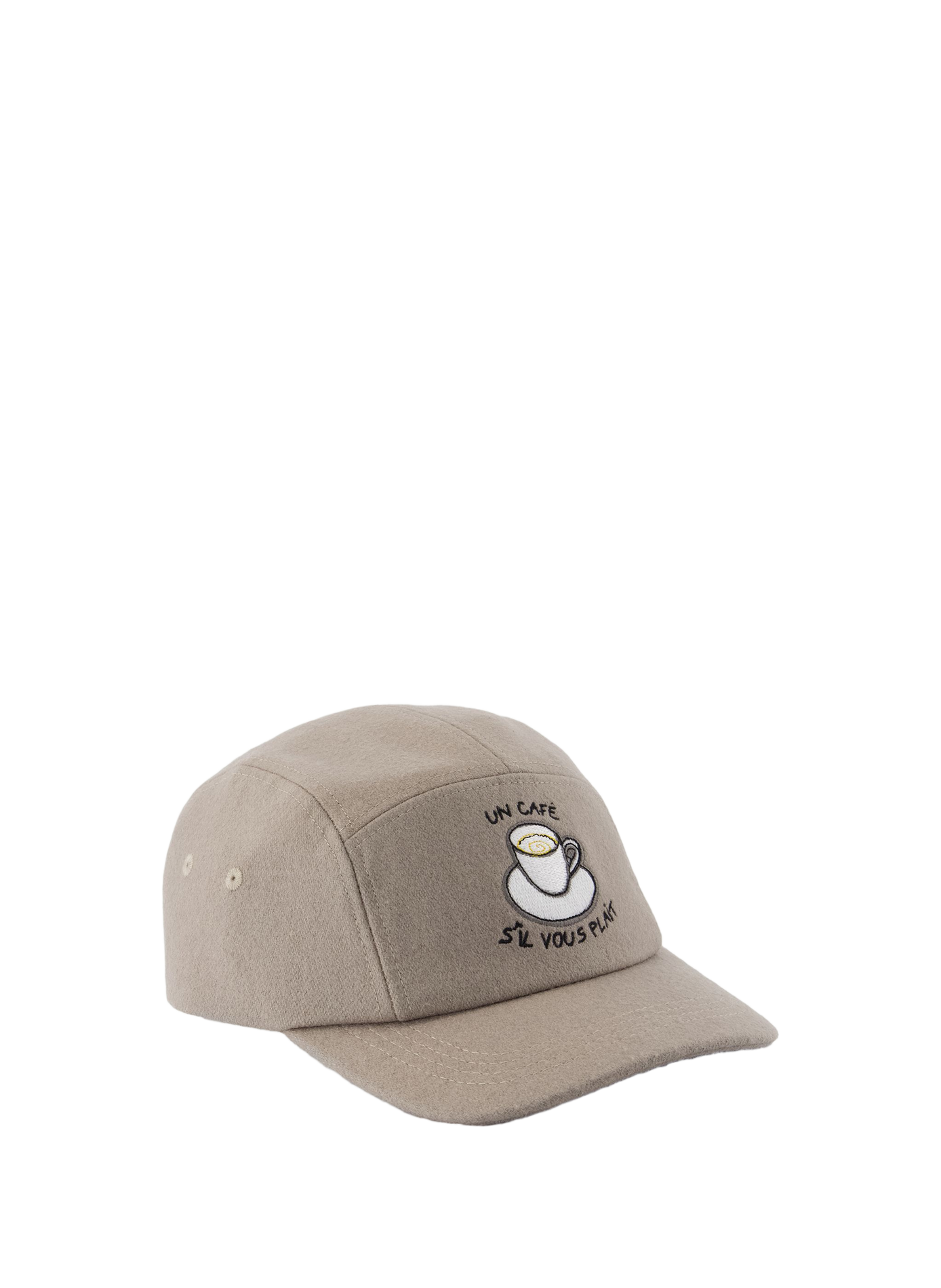 Wool-blend baseball cap MAISON LABICHE Beige