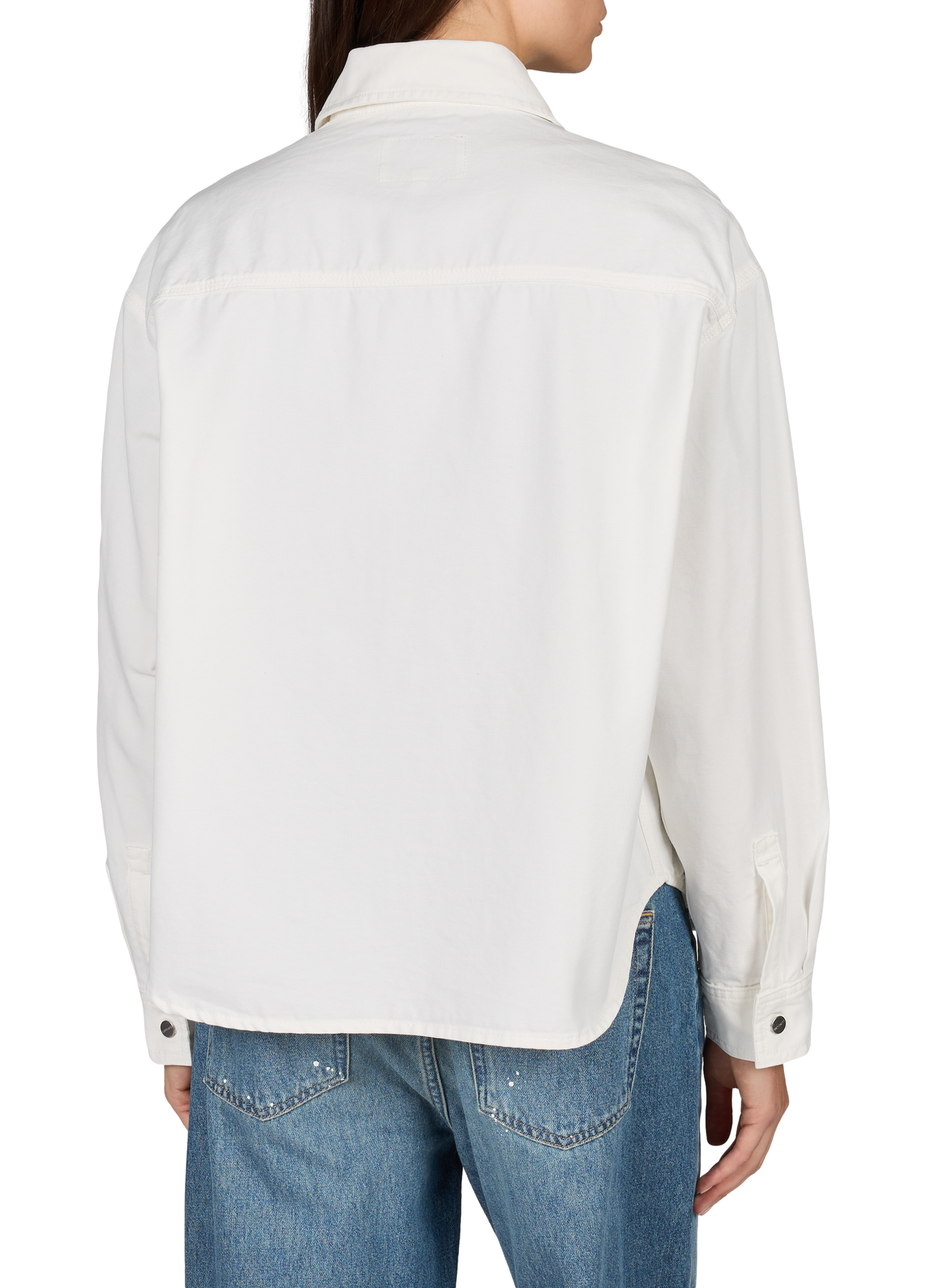 Chemise oversize col classique en coton CARHARTT WIP Beige