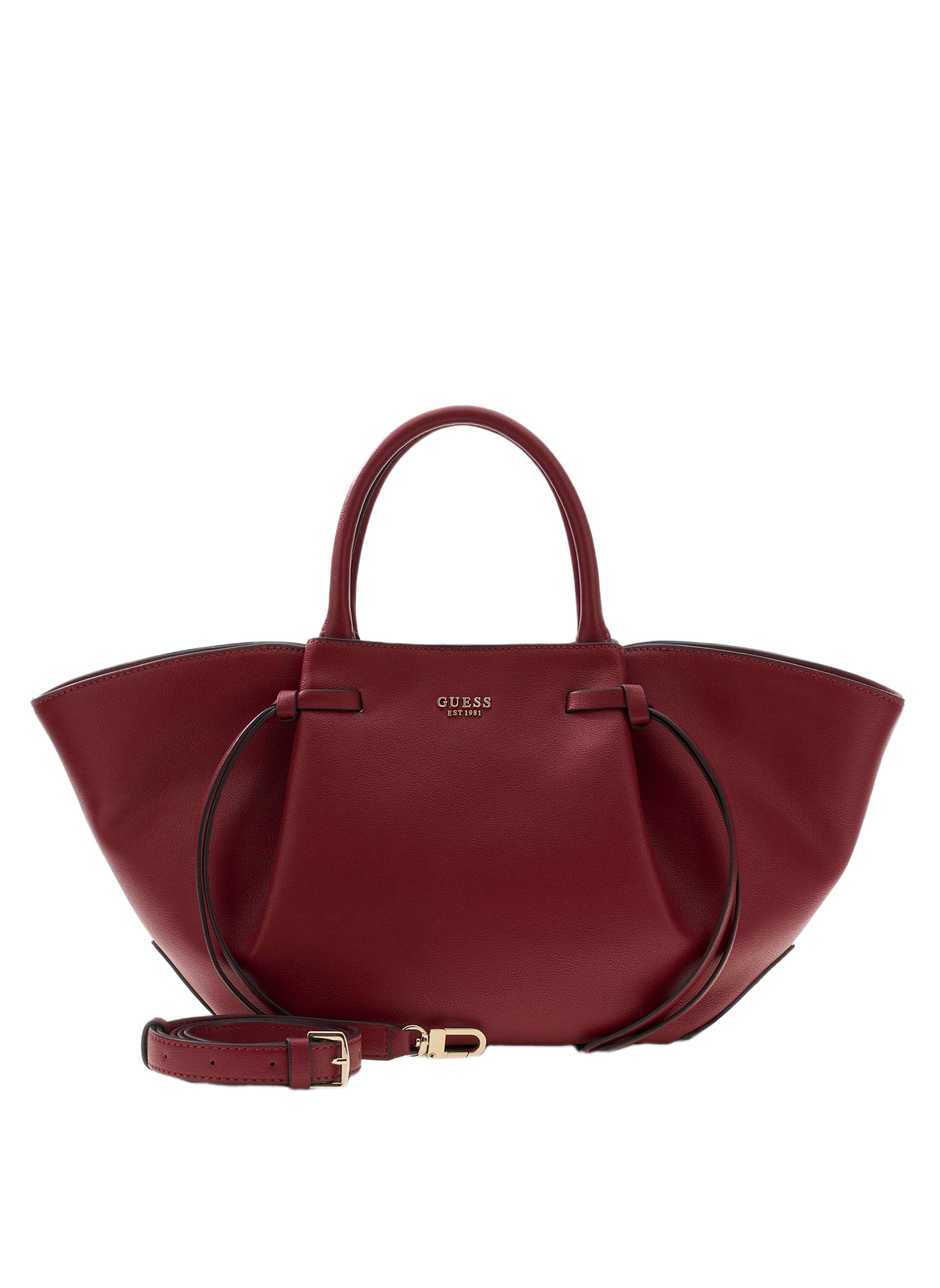Sac à main effet cuir GUESS Rouge