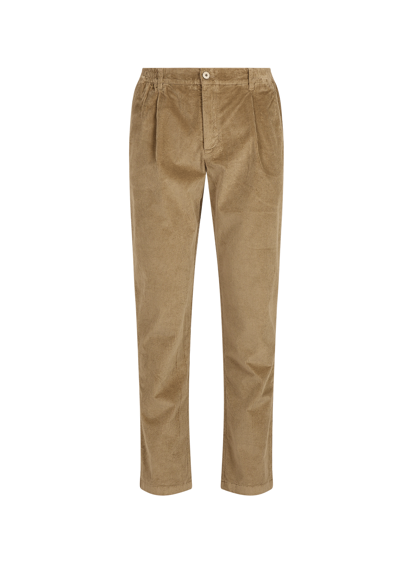 Pantalon droit en velours côtelé REPLAY Beige