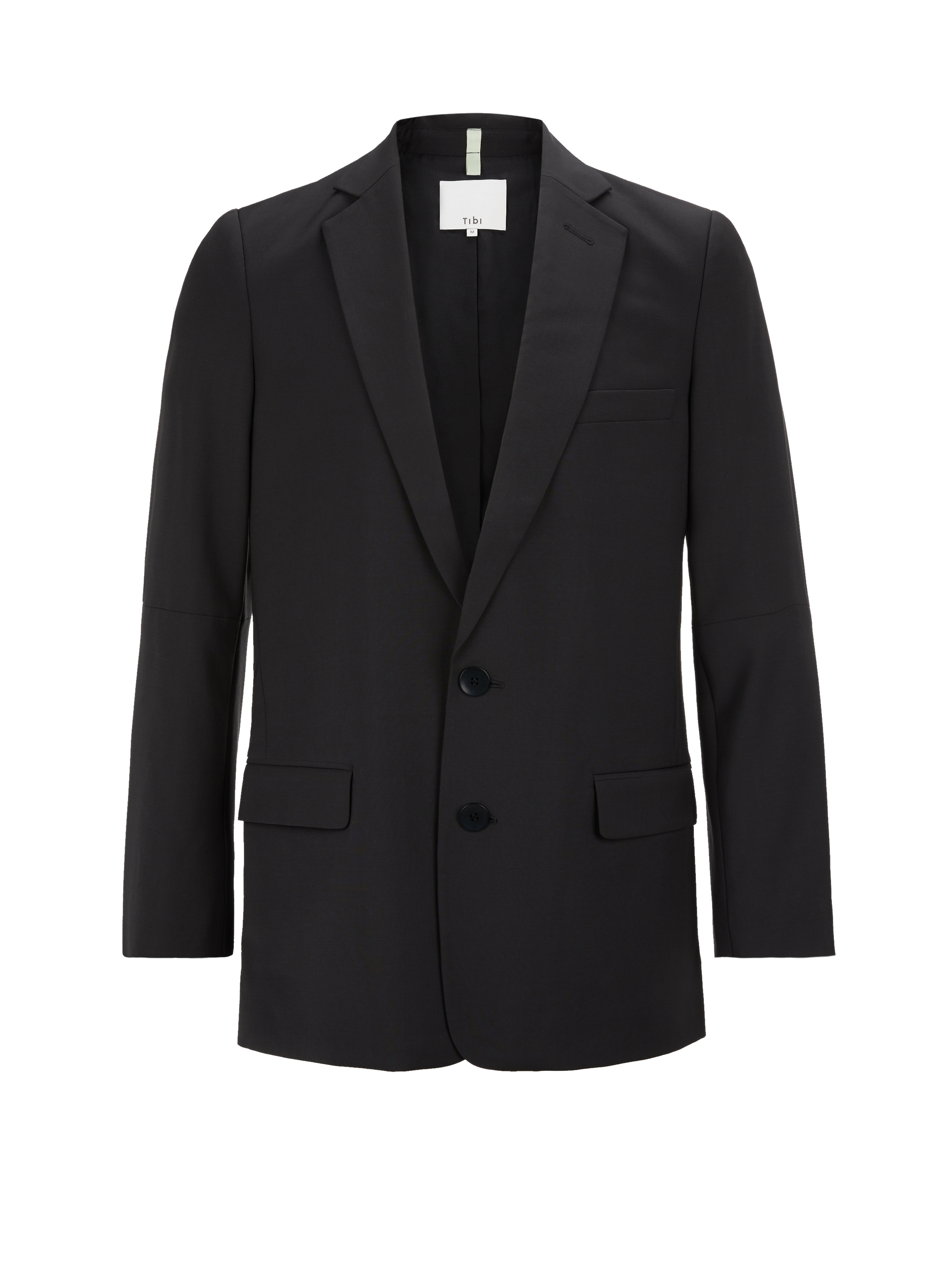 Blazer en laine mélangée