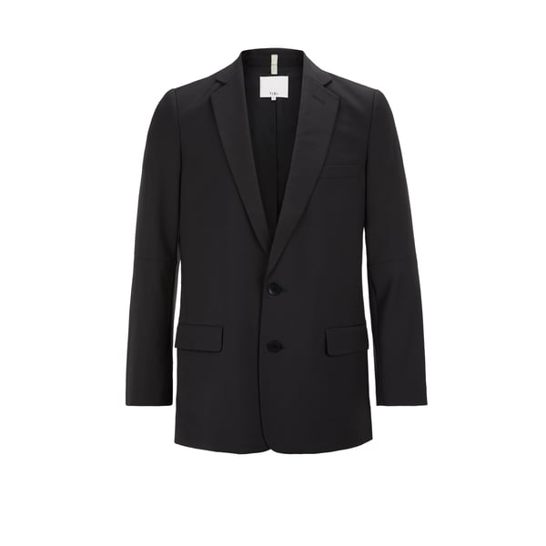 Blazer en laine mélangée