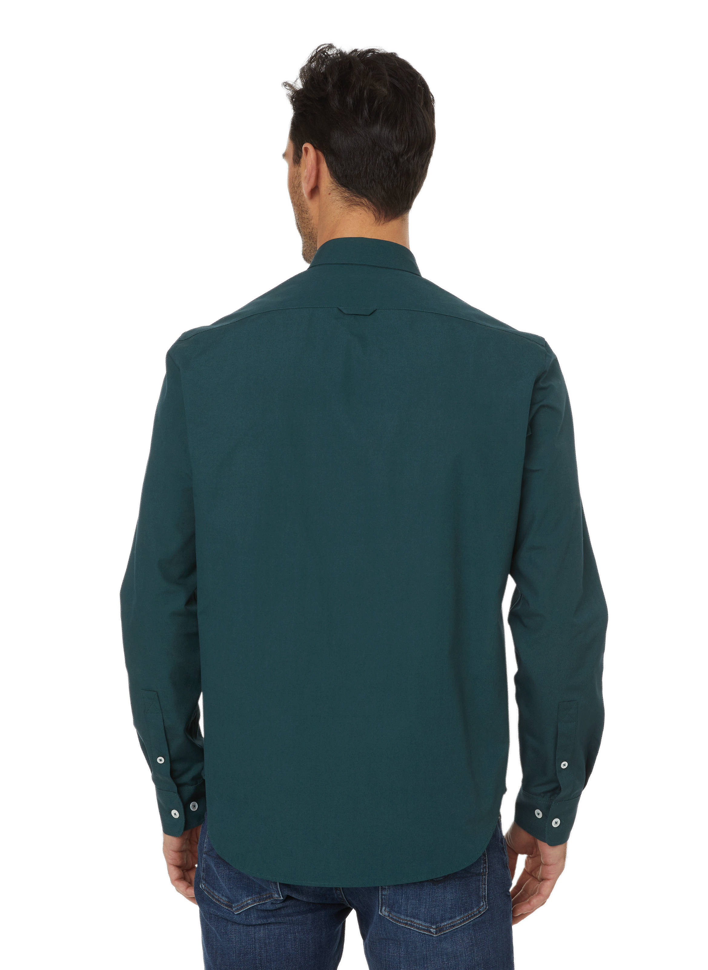Cotton poplin shirt EDITIONS 102 Green