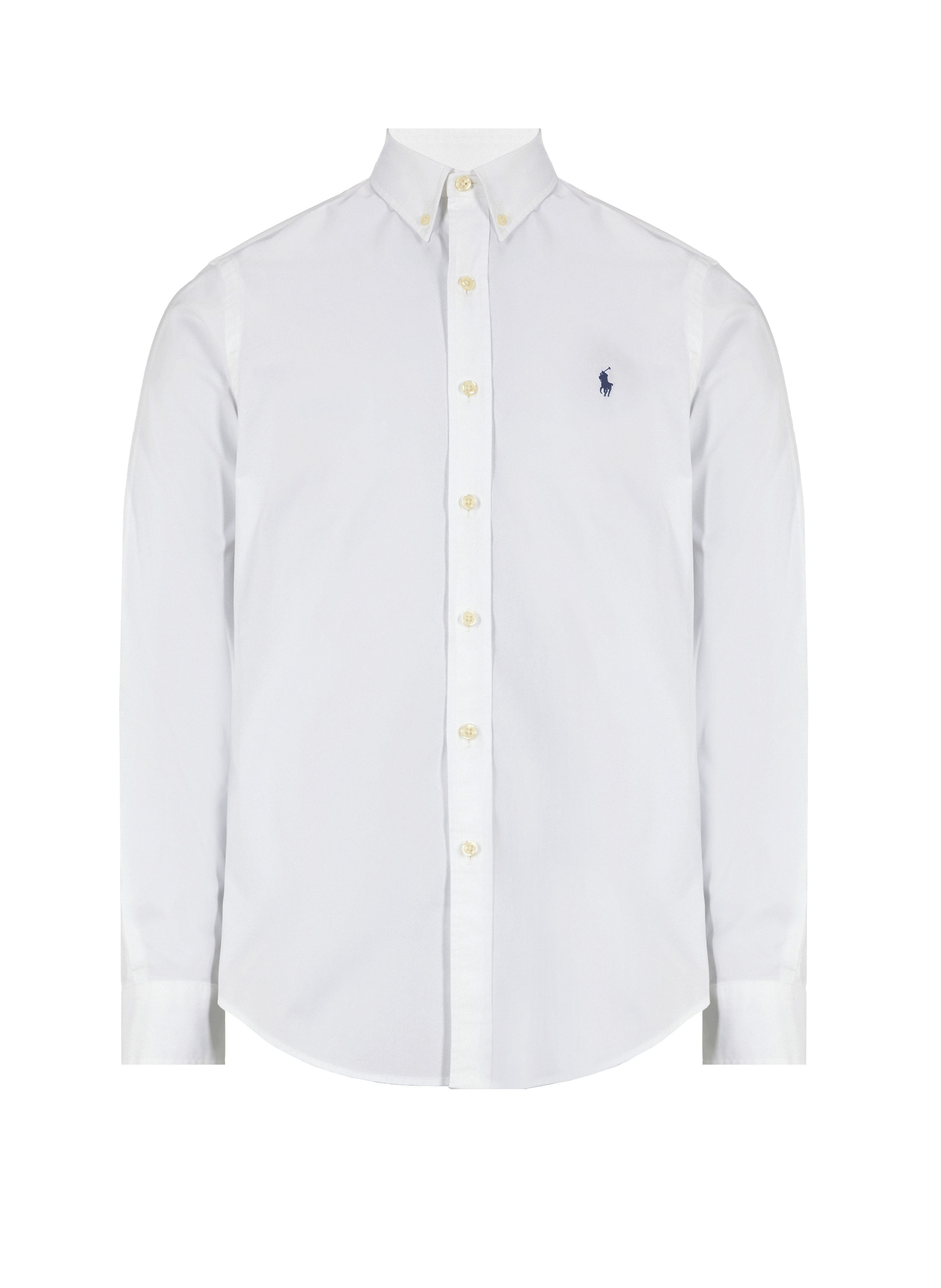 POLO RALPH LAUREN Chemise slim en coton Blanc