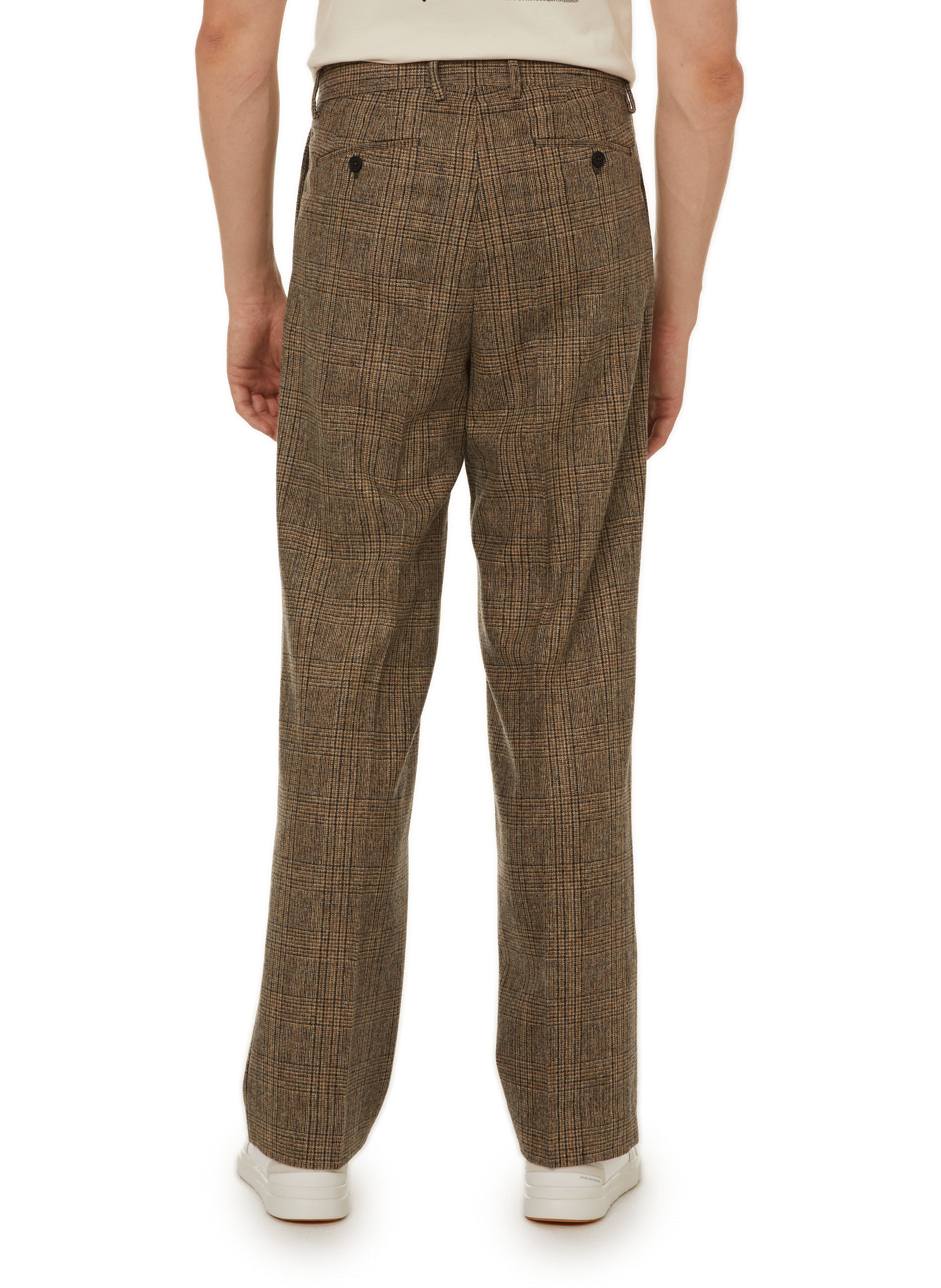 Wool-blend suit trousers SAISON 1865 Beige