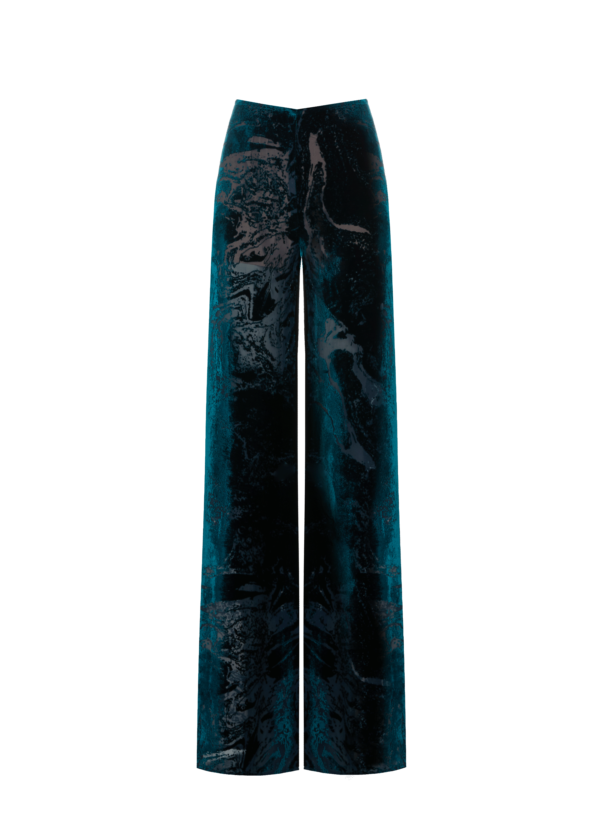 Pantalon fluide en velours