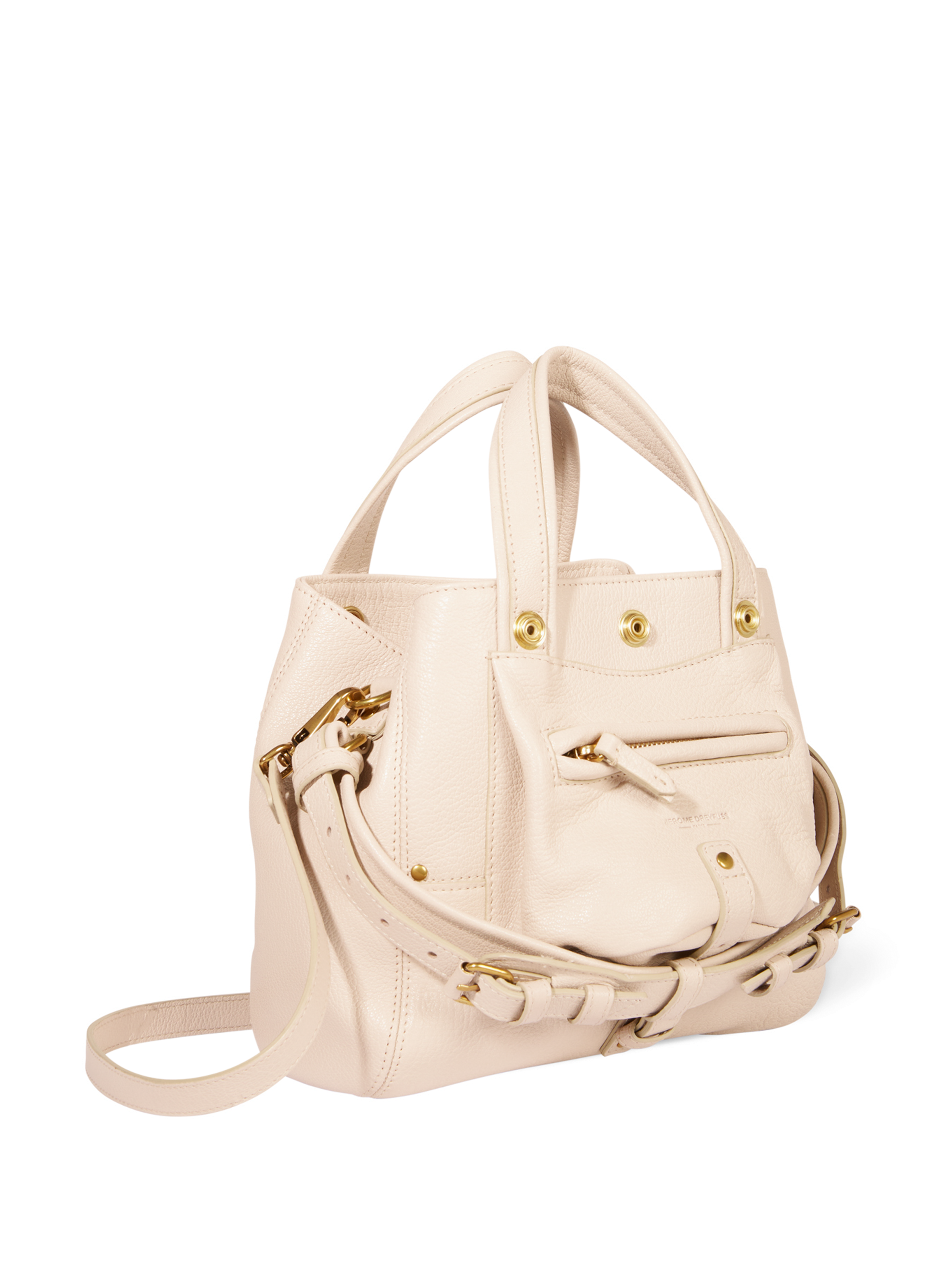 Sac à main Billy Nano en cuir de chèvre JÉRÔME DREYFUSS Beige