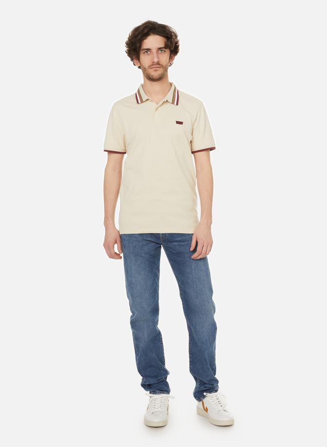 Polo shirt with LEVI'S piping