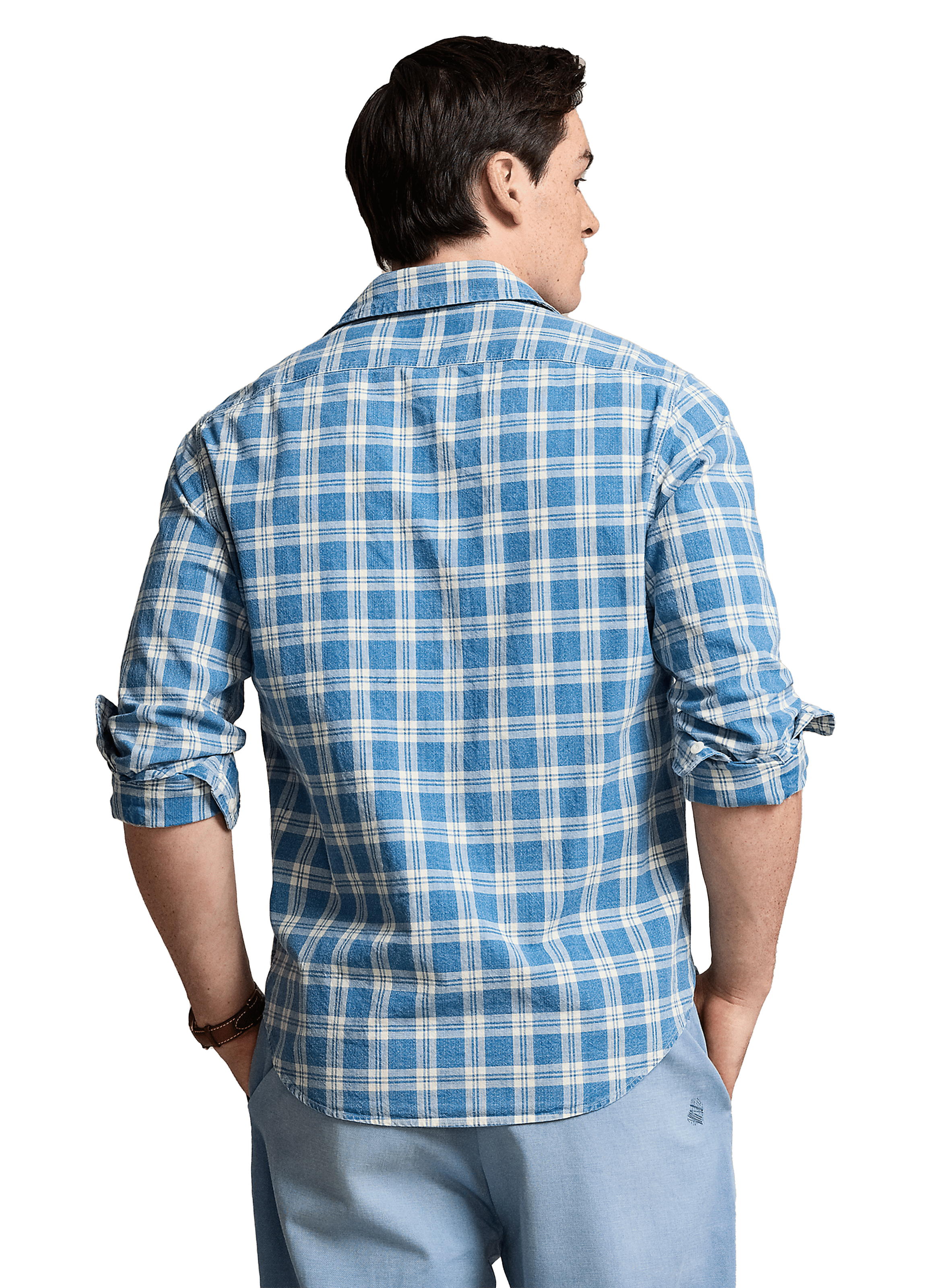 Check cotton Shirt POLO RALPH LAUREN Blue