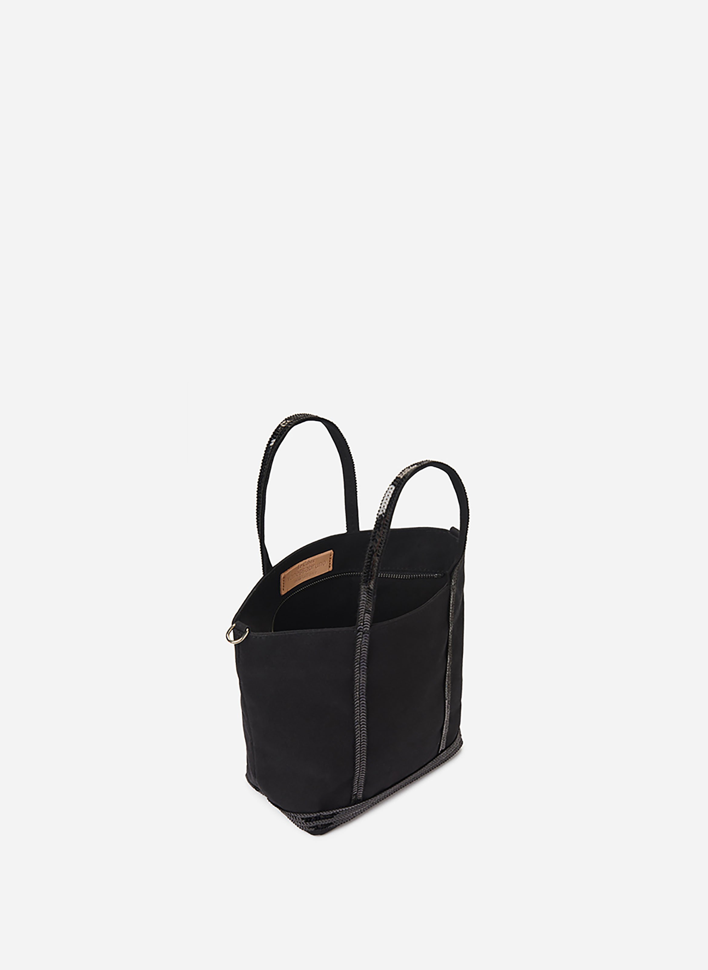 Cabas s zippé en toile VANESSA BRUNO Noir