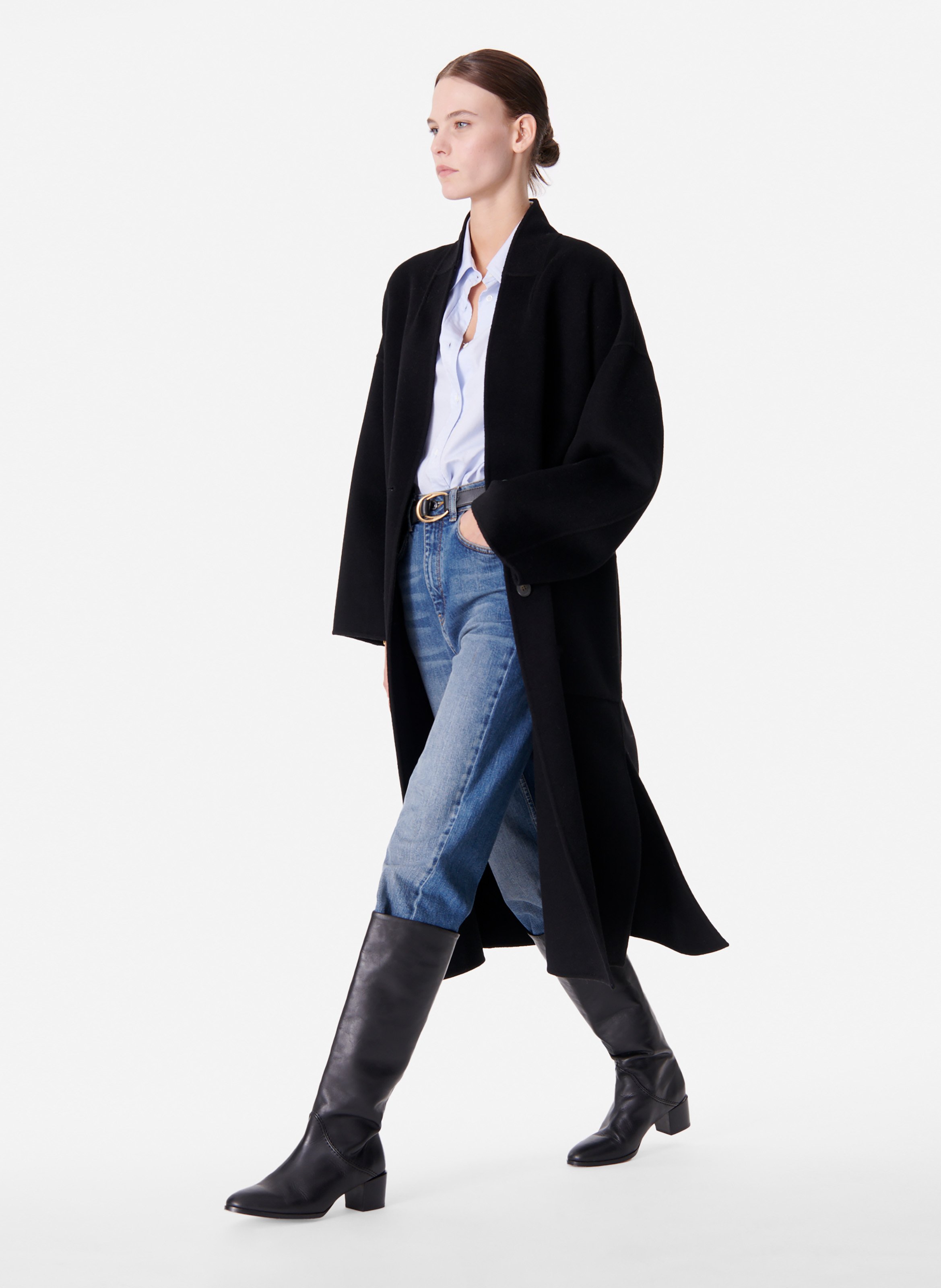 Manteau bachir VANESSA BRUNO Noir