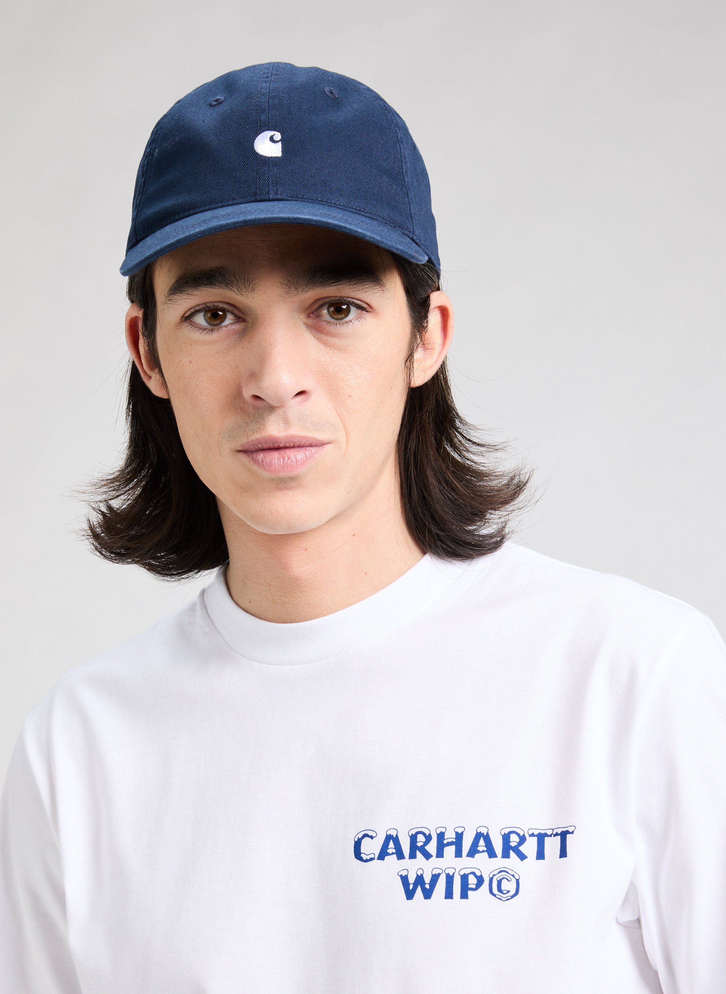 Cotton cap CARHARTT WIP White