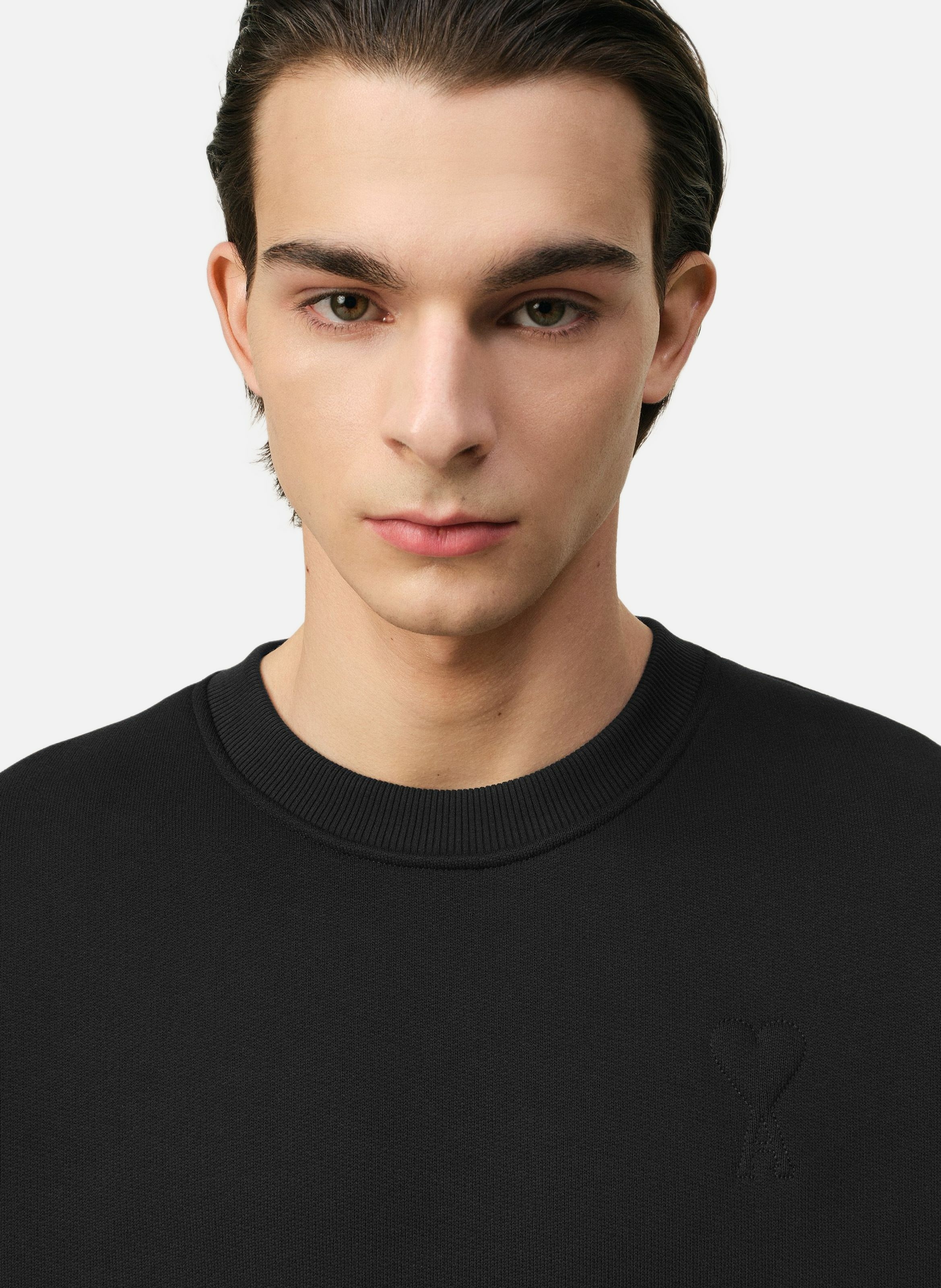 Sweatshirt ami de coeur unisexe AMI PARIS Noir