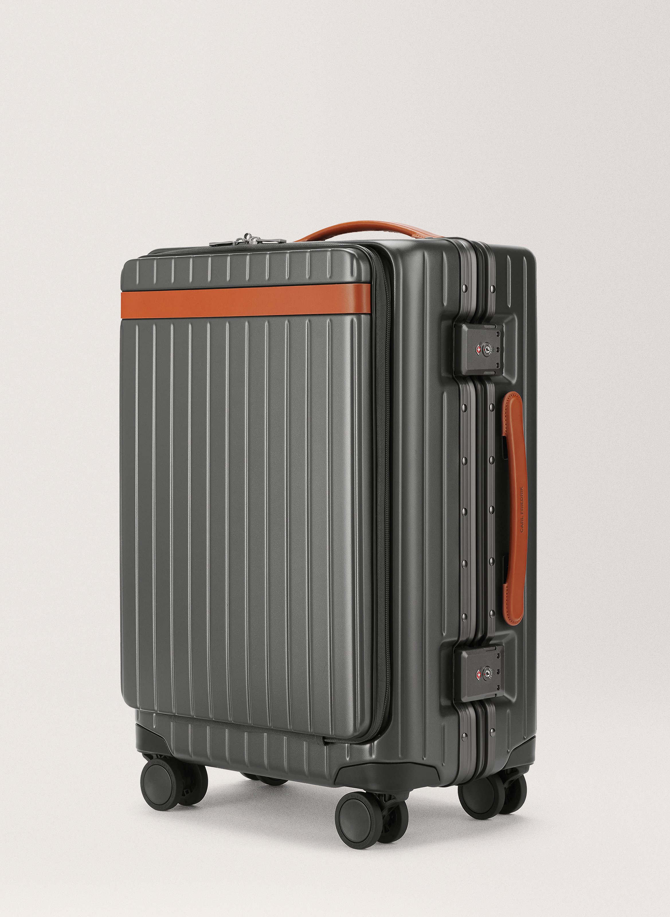 Valise 'the carry-on x' en polycarbonate CARL FRIEDRIK Gris