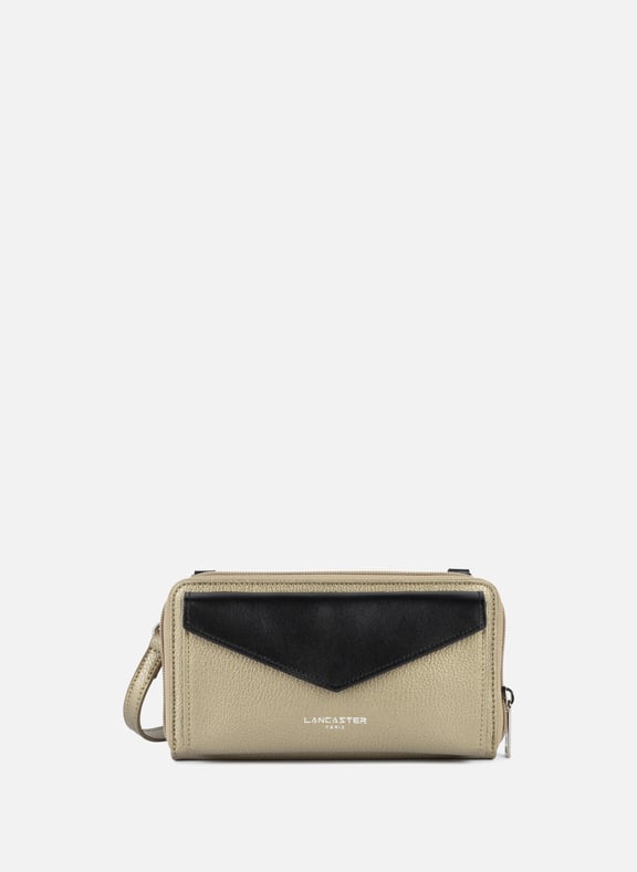 Pochette smartphone - maya kba Doré by LANCASTER LANCASTER Pochette smartphone - maya kba Doré