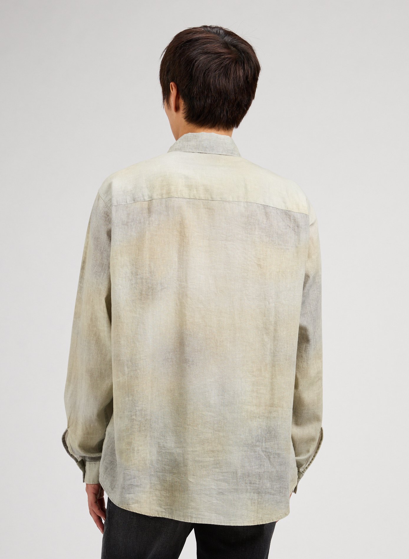 Chemise délavé ample DIESEL Gris